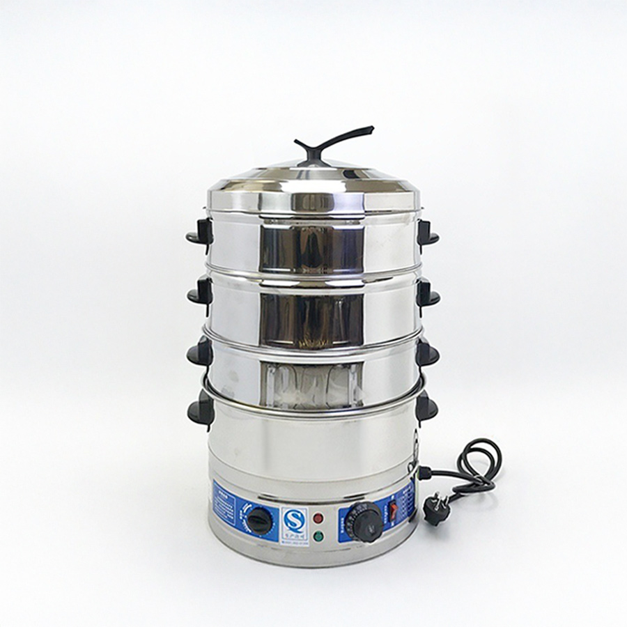 Nồi hấp bánh bao 3 tầng 35cm dùng điện