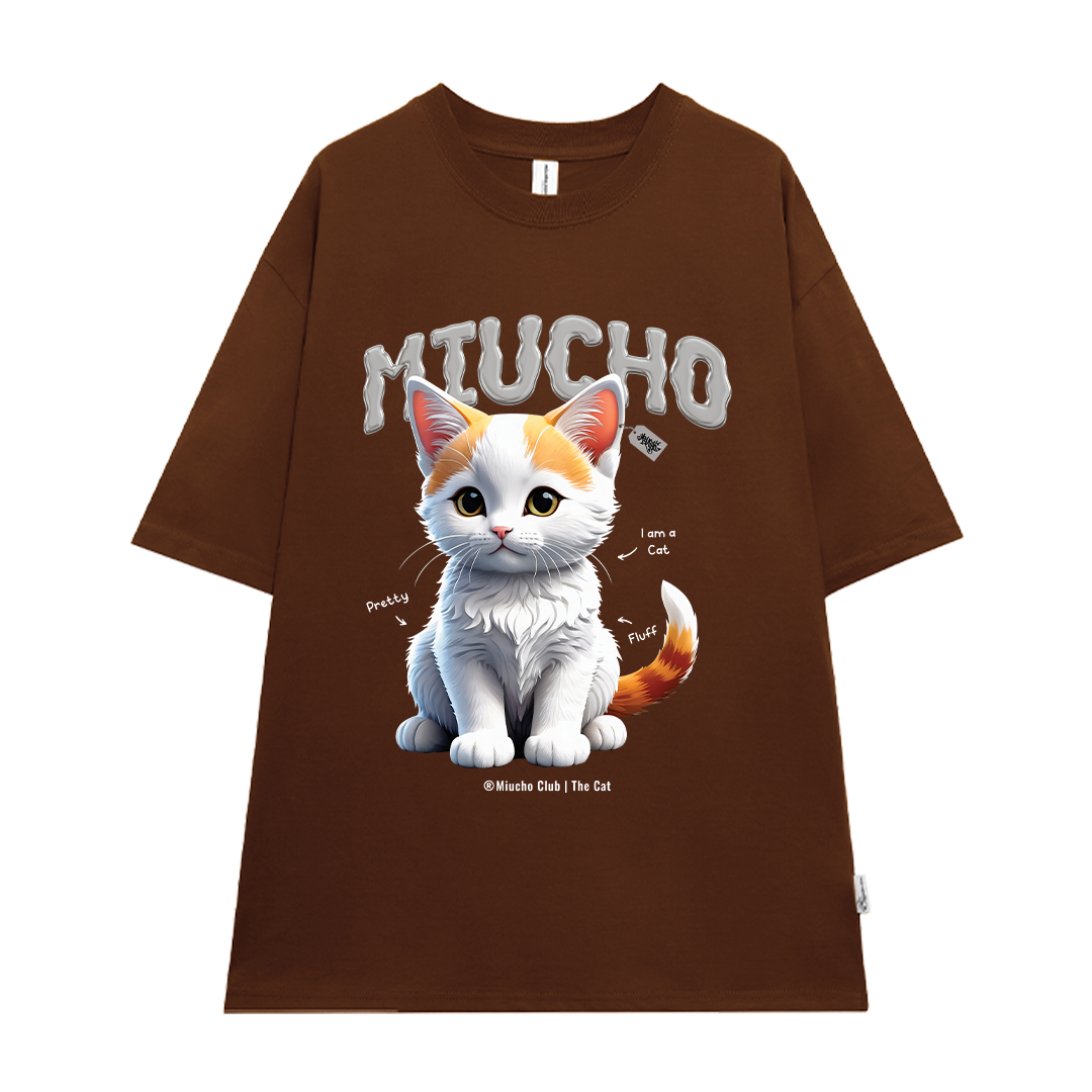 Áo thun form rộng 12 con giáp tuổi Mão ATD1244 Miucho tay ngắn cổ tròn in mix_thumbnail_10