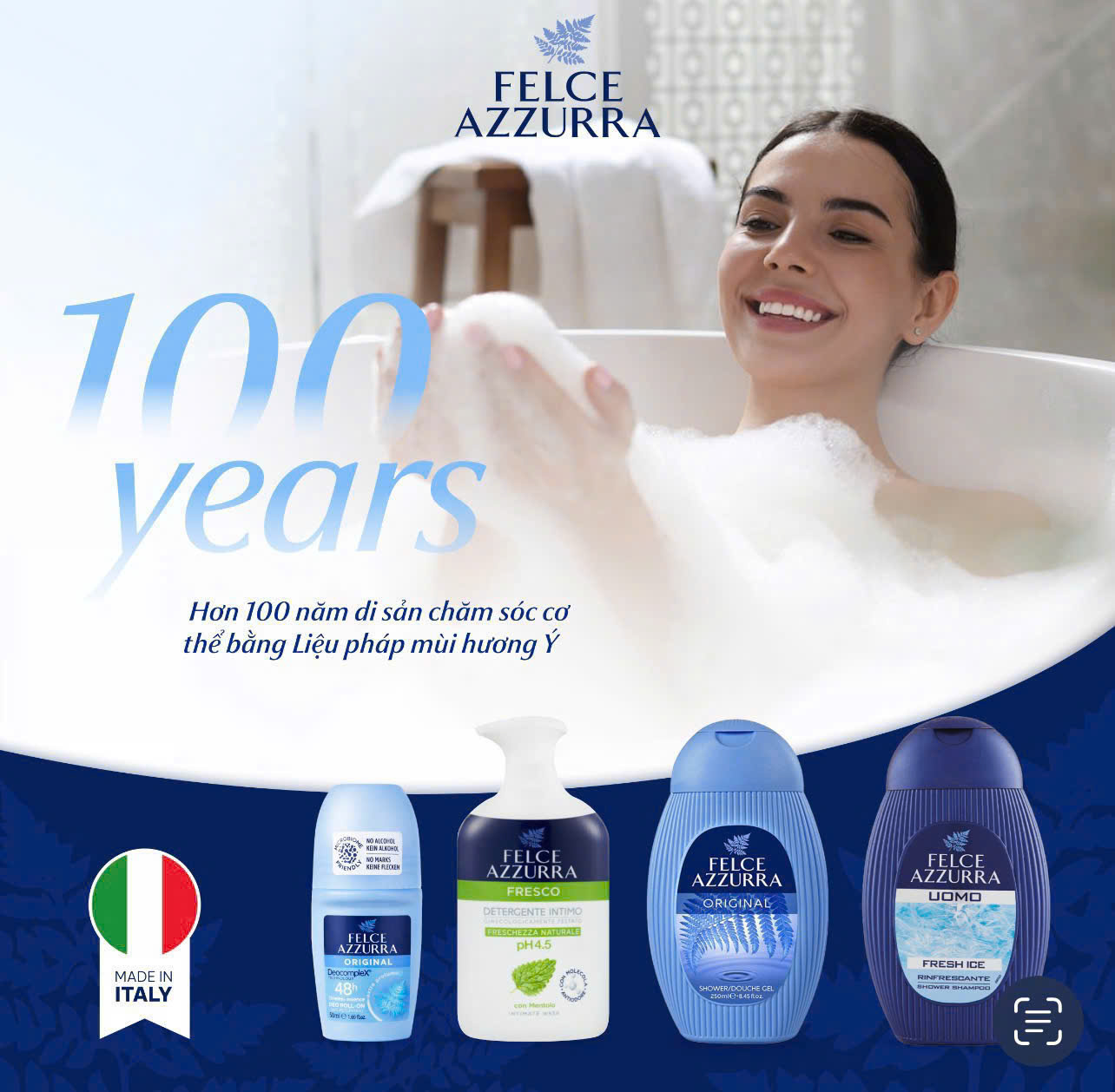 Lăn Khử Mùi Felce Azzurra 50ml_thumbnail_1