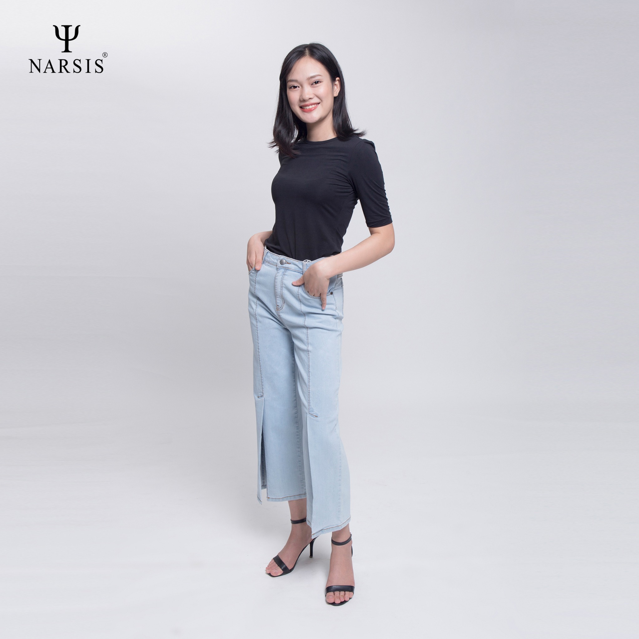 QUẦN NỮ P9028 NARSIS CHẤT LIỆU JEAN BỀN BỈ, CÁ TÍNH, TRẺ TRUNG, THỜI TRANG, TRẺ TRUNG, THỜI TRANG_thumbnail_2
