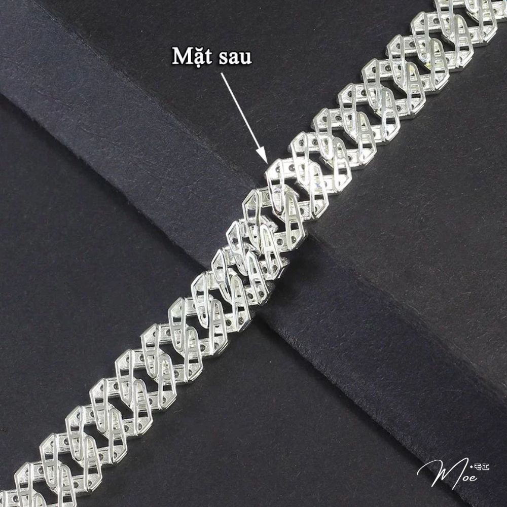 MT9 - Lắc tay nam Cuban dáng vuông kim cương (5c)_thumbnail_3