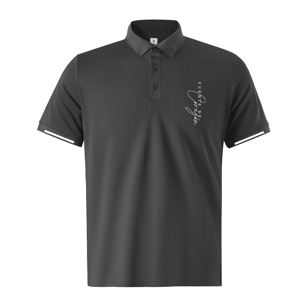 Áo polo nam form vừa 1870 Miucho Iconic vải cá sấu đứng form thoáng mát in Typography_thumbnail_8