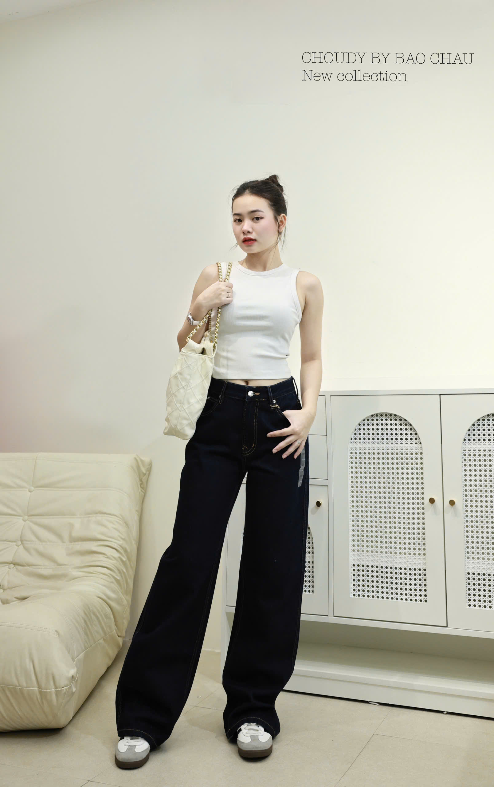 Q333 QUẦN JEAN SUÔNG