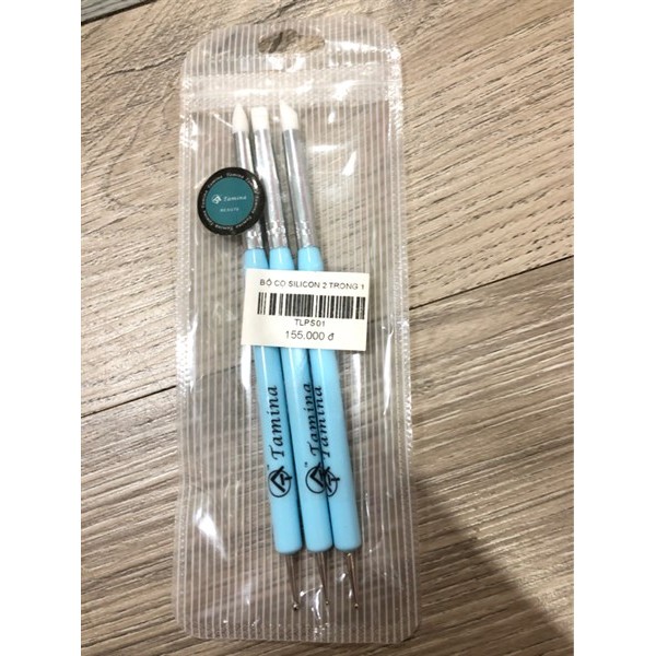 Bộ cọ SILICON 2 trong 1 ( 1 đầu mút -1 đầu bi)