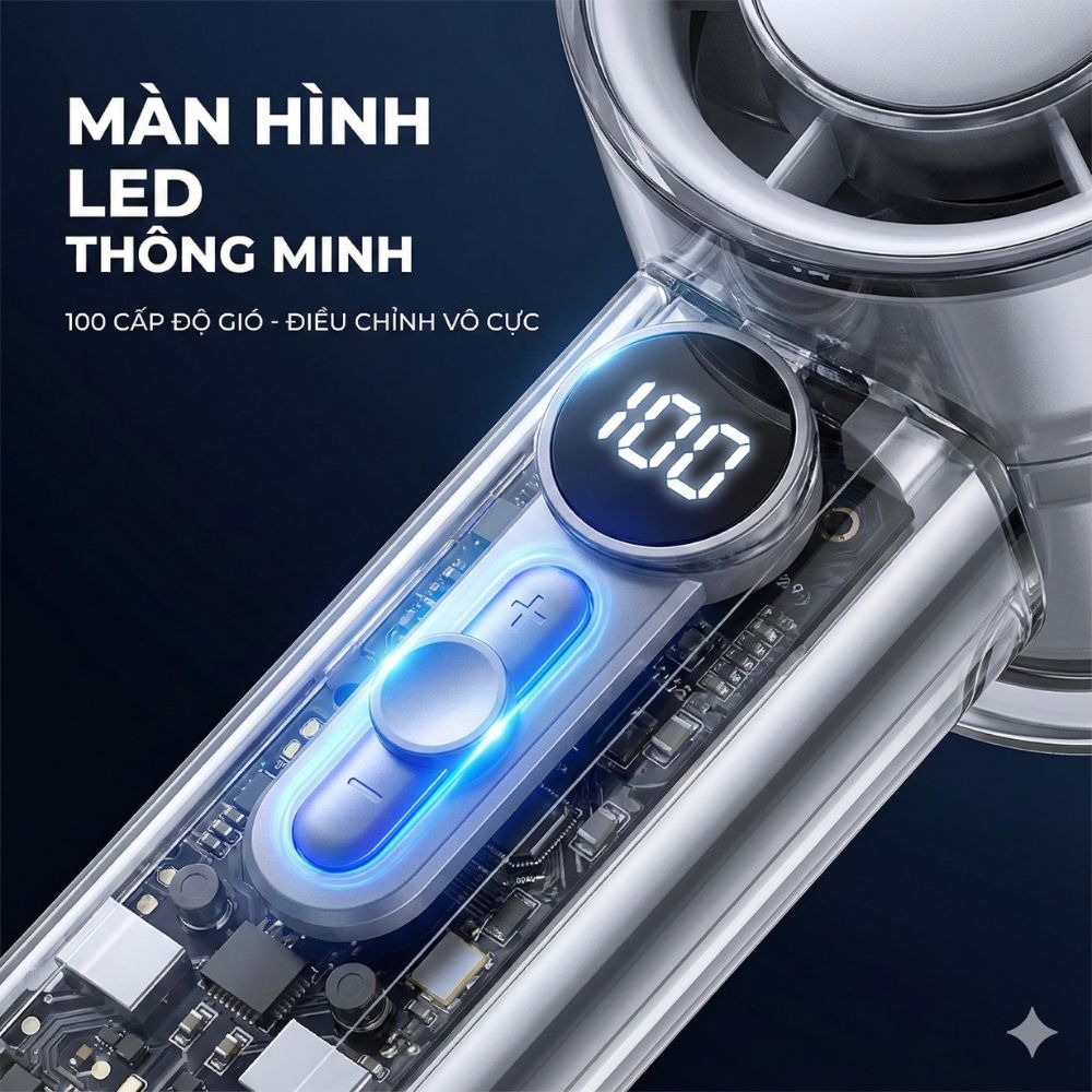 Quạt Sò Lạnh Cầm Tay Kachi MK419: Mát Lạnh Tức Thì, Đánh Tan Nóng Bức!_thumbnail_5