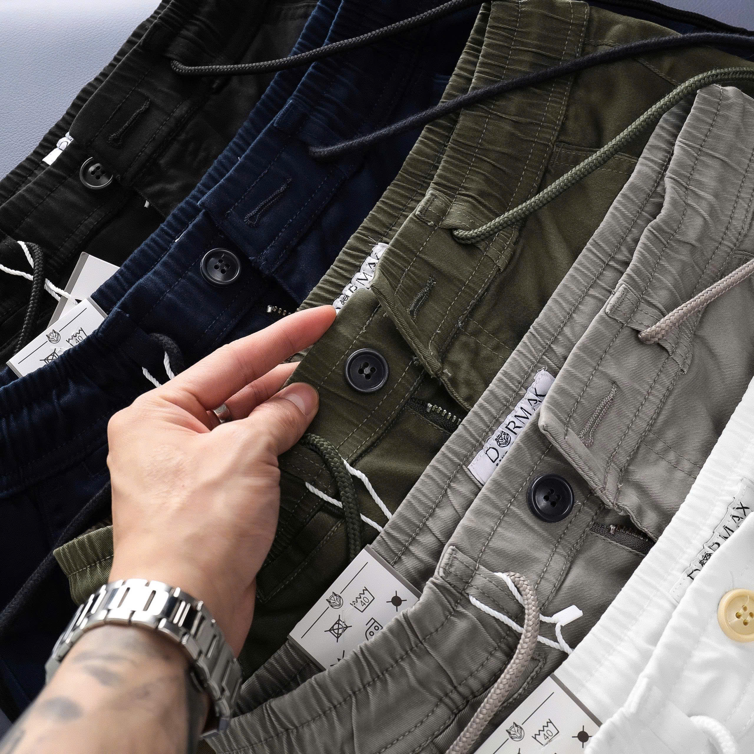 Quần short lưng thun 5M nam ( ĐEN )_thumbnail_7