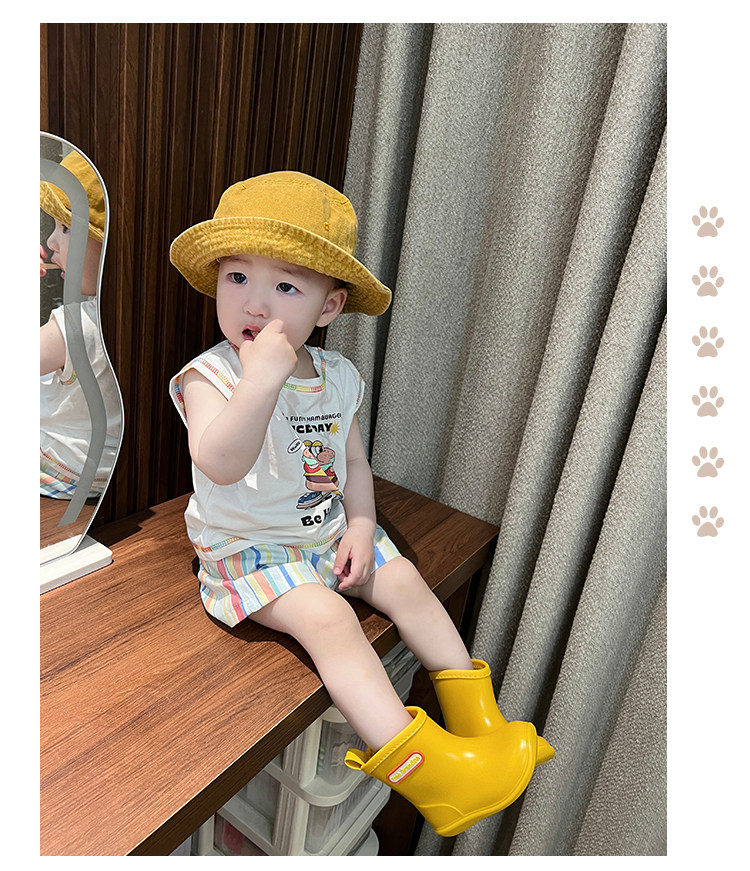 🌈 BỘ ĐỒ MÙA HÈ CHO BÉ – ÁO IN HÌNH HAMBURGER + QUẦN SỌC CẦU VỒNG_thumbnail_4