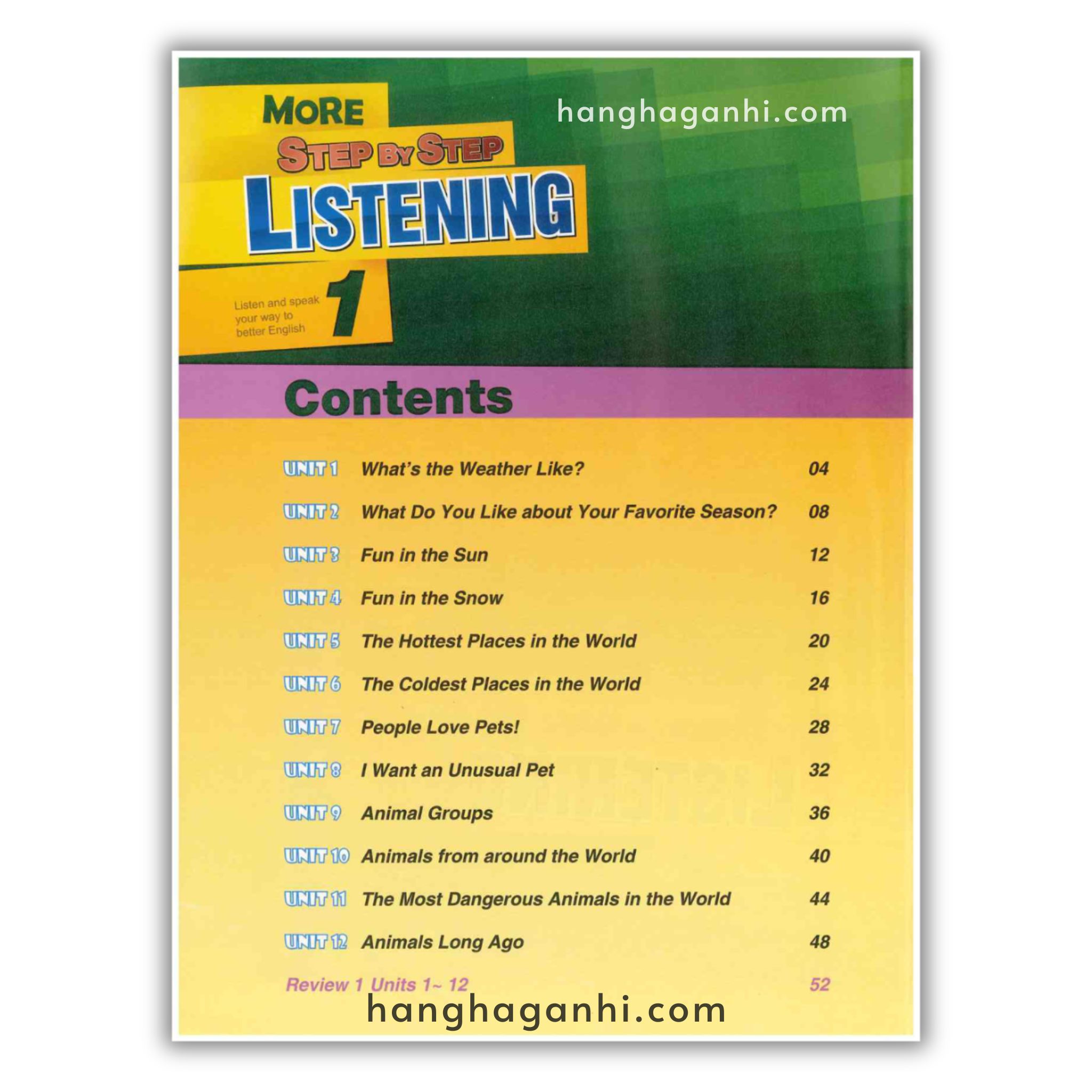 More Step By Step Listening Level 1,2,3  Bộ 3 cuốn kèm File nghe_thumbnail_4