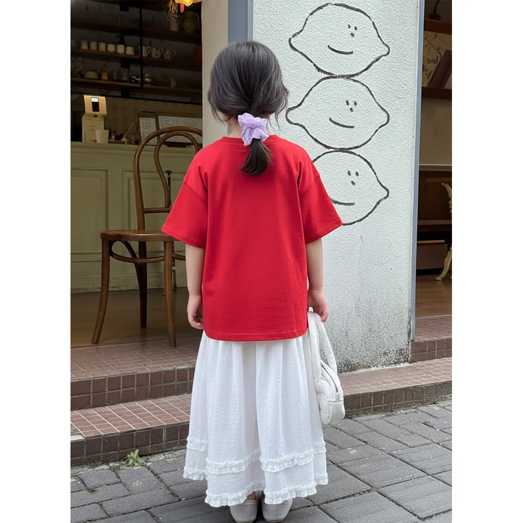 Áo thun cho bé gái Kado vải cotton thoáng mát mềm mại thoải mái Tuổi Ngọ in mix 2859_thumbnail_7