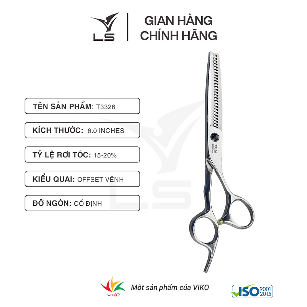 Kéo tỉa VIKO T3326 - bảo hành 2 năm_thumbnail_4