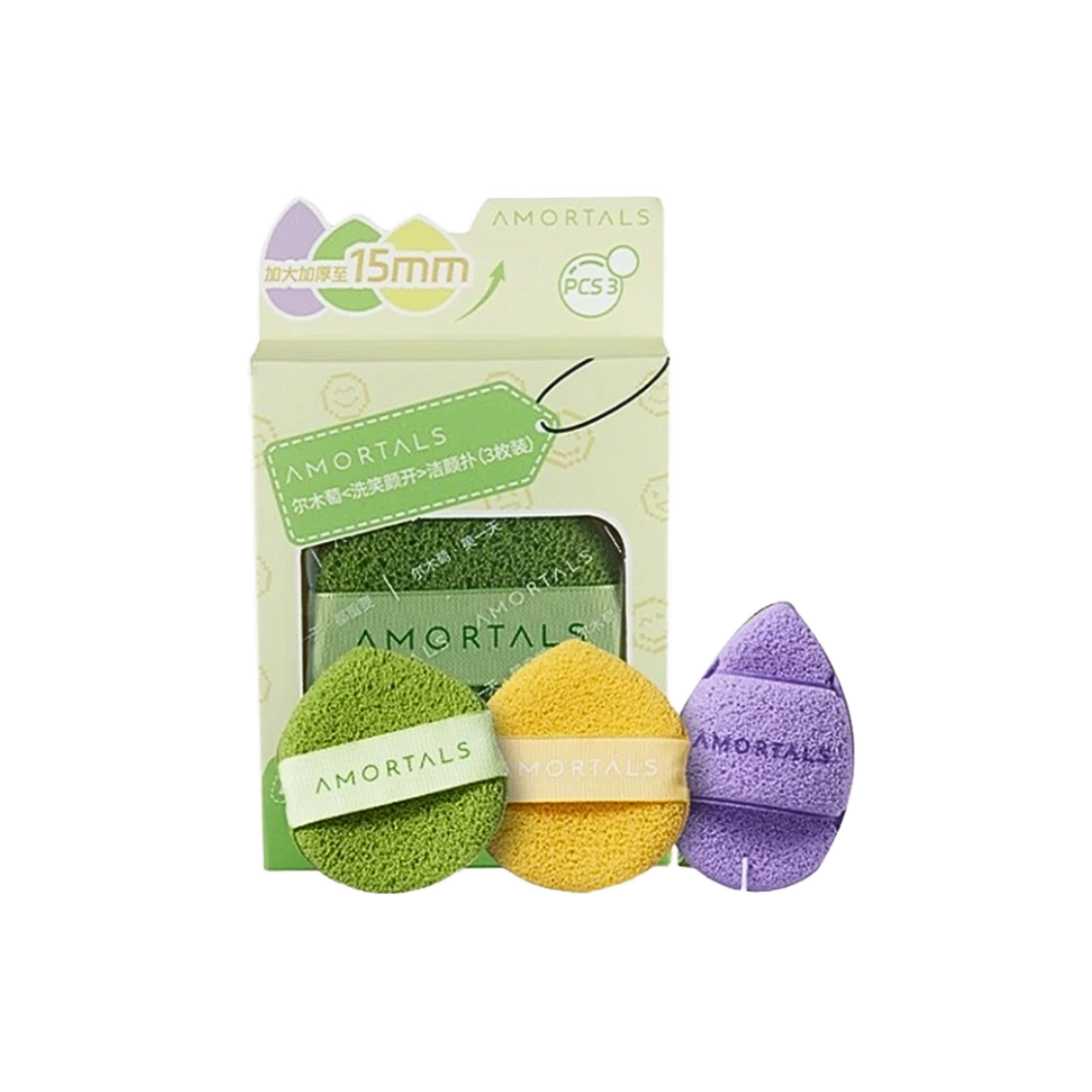 [AMORTALS] Mút rửa mặt tẩy da chết mặt Amortals