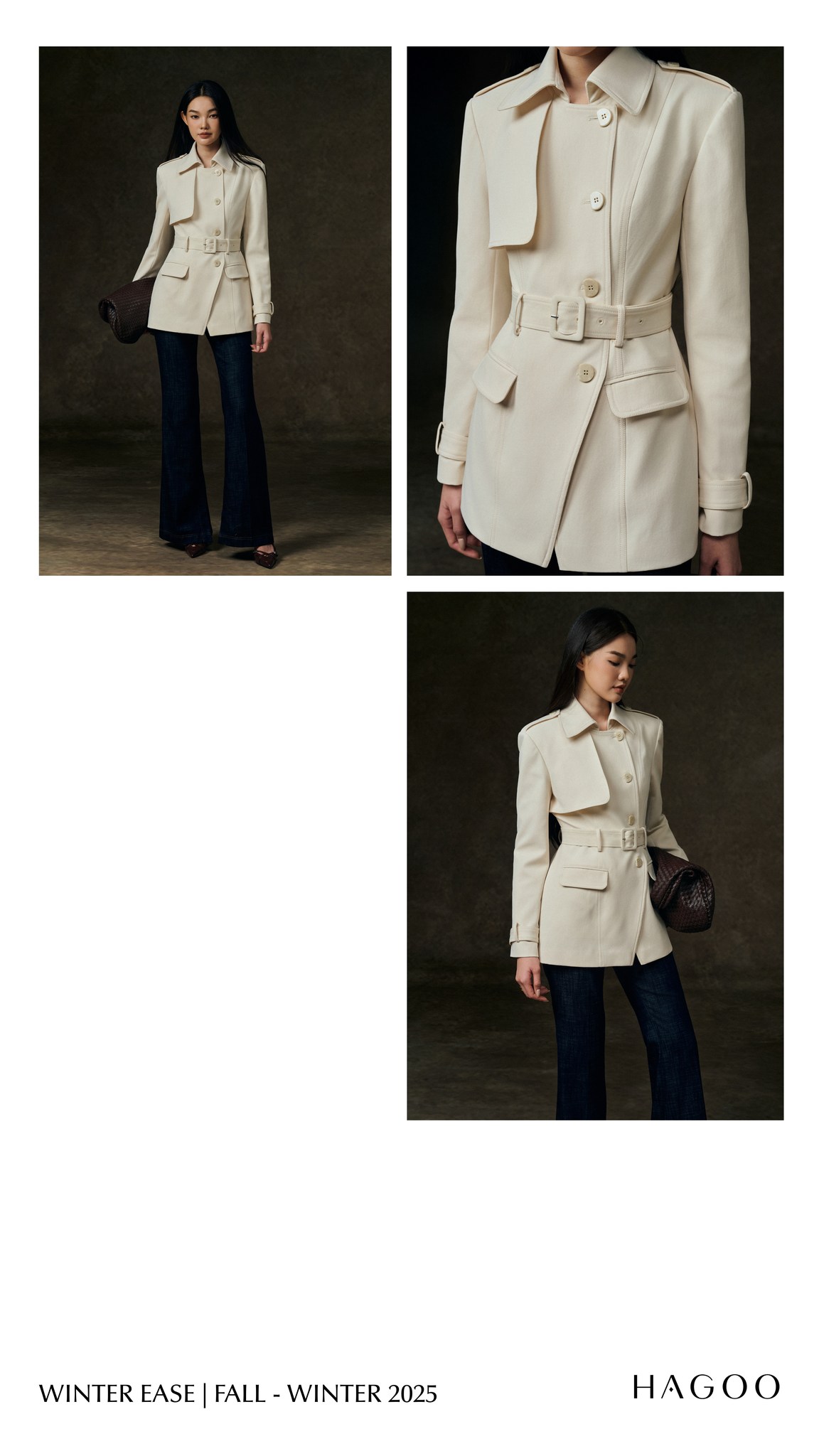 Dáng áo lửng giúp cân đối tỷ lệ cơ thể, đặc biệt phù hợp khi phối cùng quần cạp cao