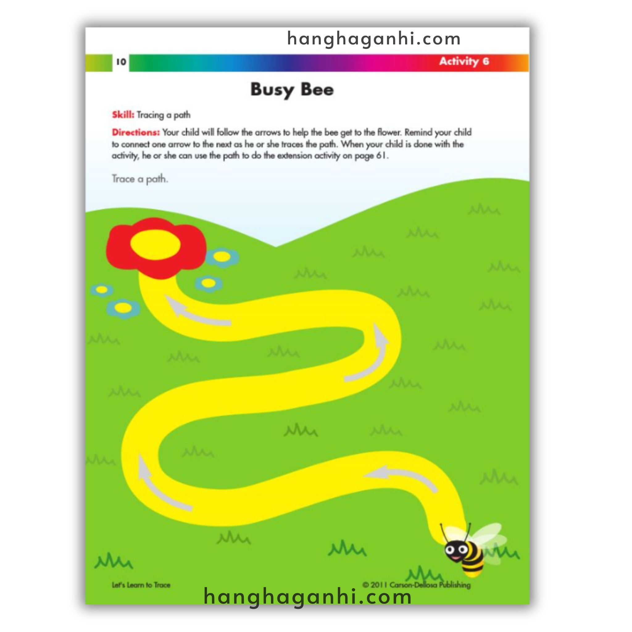 Spectrum 2+ Lets Learn to Trace for Early Years, sách Mỹ cho bé_thumbnail_9