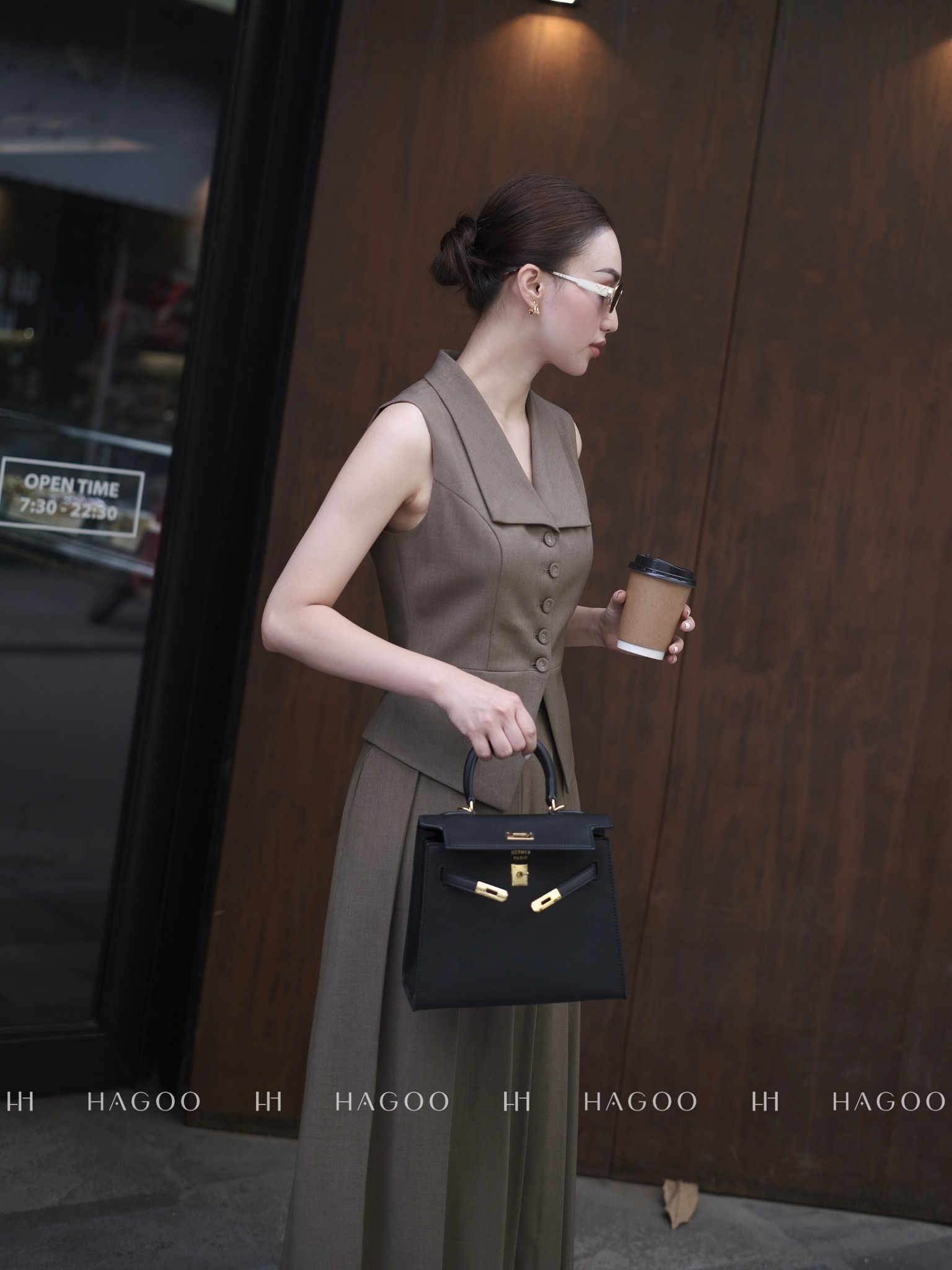 Áo Gile cổ cánh nhạn HAGOO_thumbnail_7