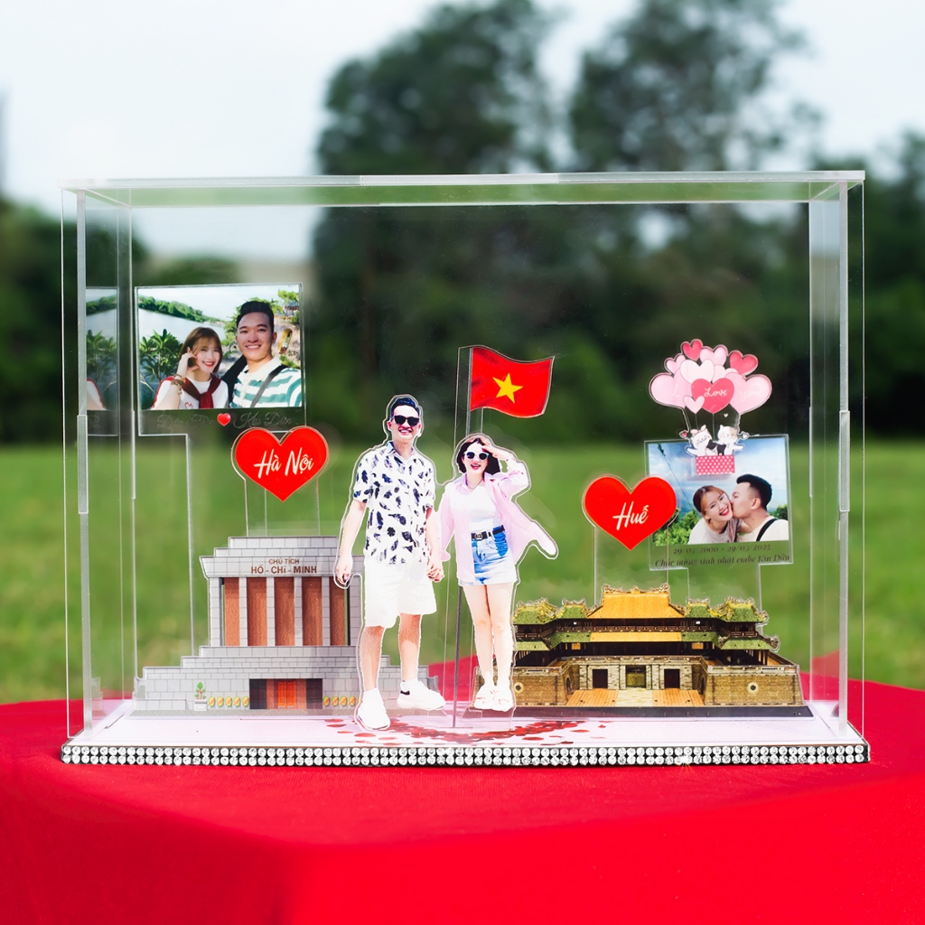 Standee Kỷ Niệm, Sinh Nhật, Quà Tặng Cặp Đôi (Tặng Hộp+ Túi) - Size tính theo chiều ngang_thumbnail_16
