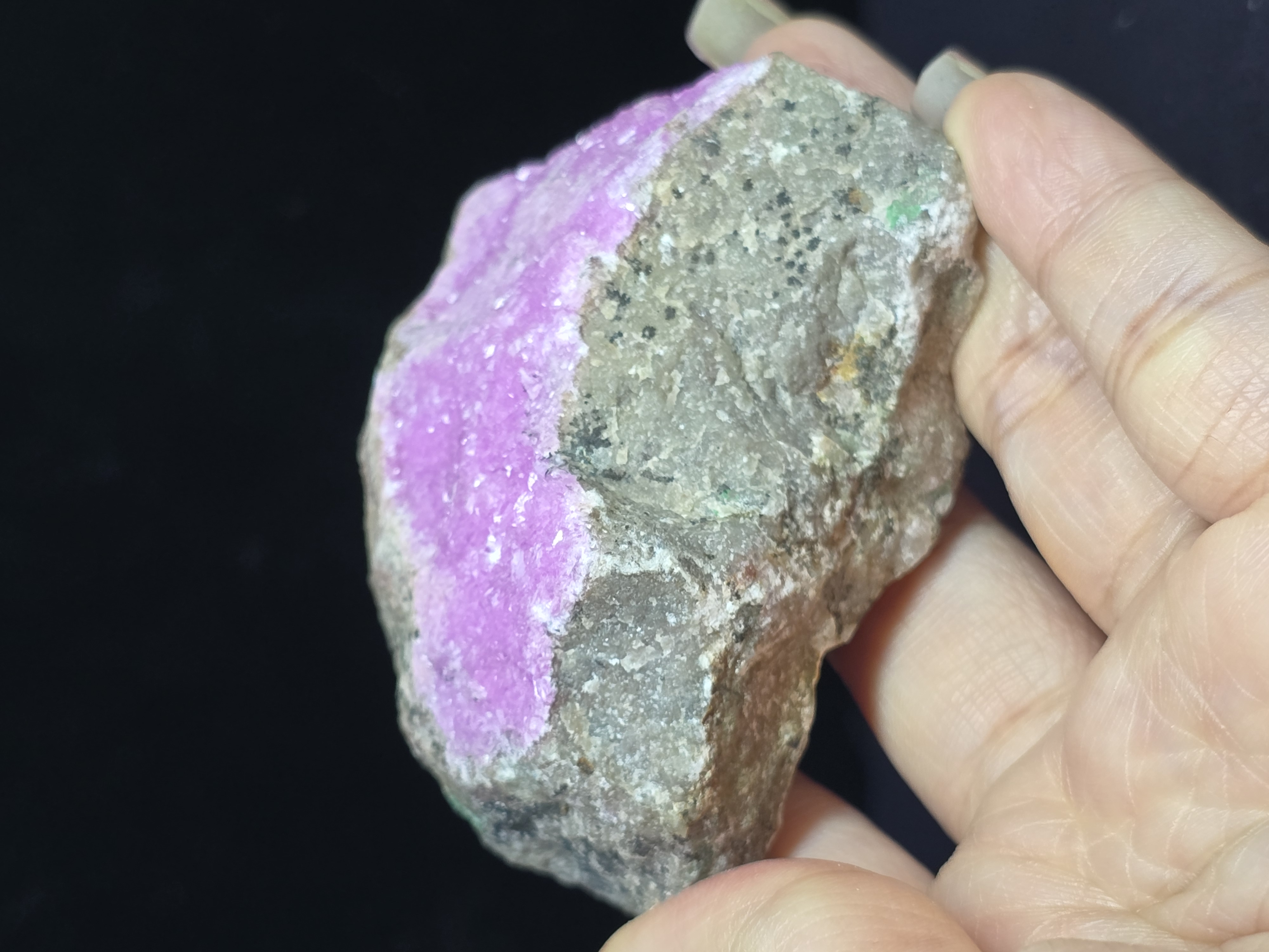 Tinh Thể Calcite Mang Cobalt (Cobalto / Cobaltoan Calcite) - CHDC Congo_thumbnail_3