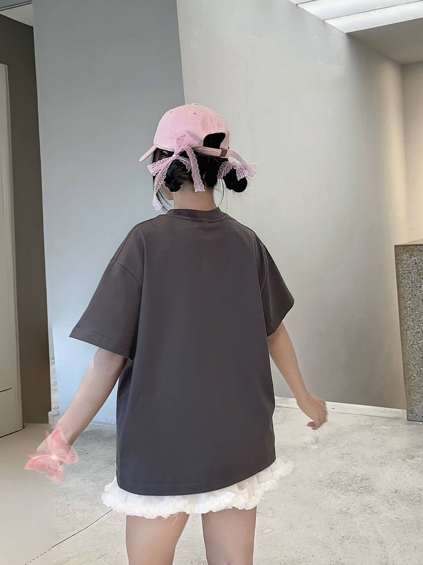 Áo thun trơn unisex form boxy AXT01 Miucho chất vải cotton co giãn 2 chiều_thumbnail_11