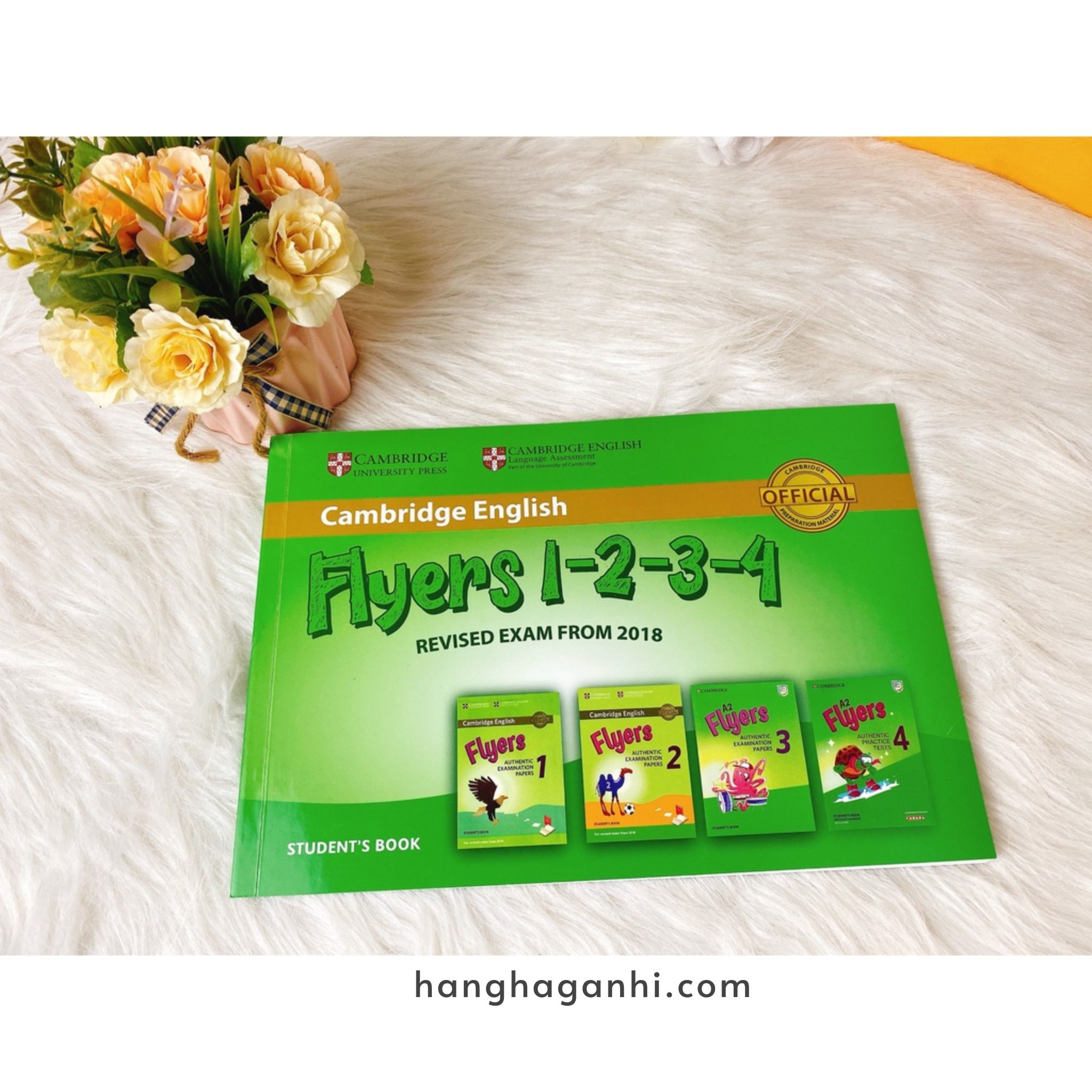 Cambridge Flyers in gộp 1234 bản 2018-2020 Sách Giấy, kèm file nghe, đáp án_thumbnail_1