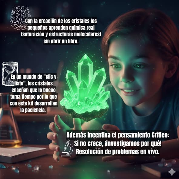 Crear y Aprender con Cristales.