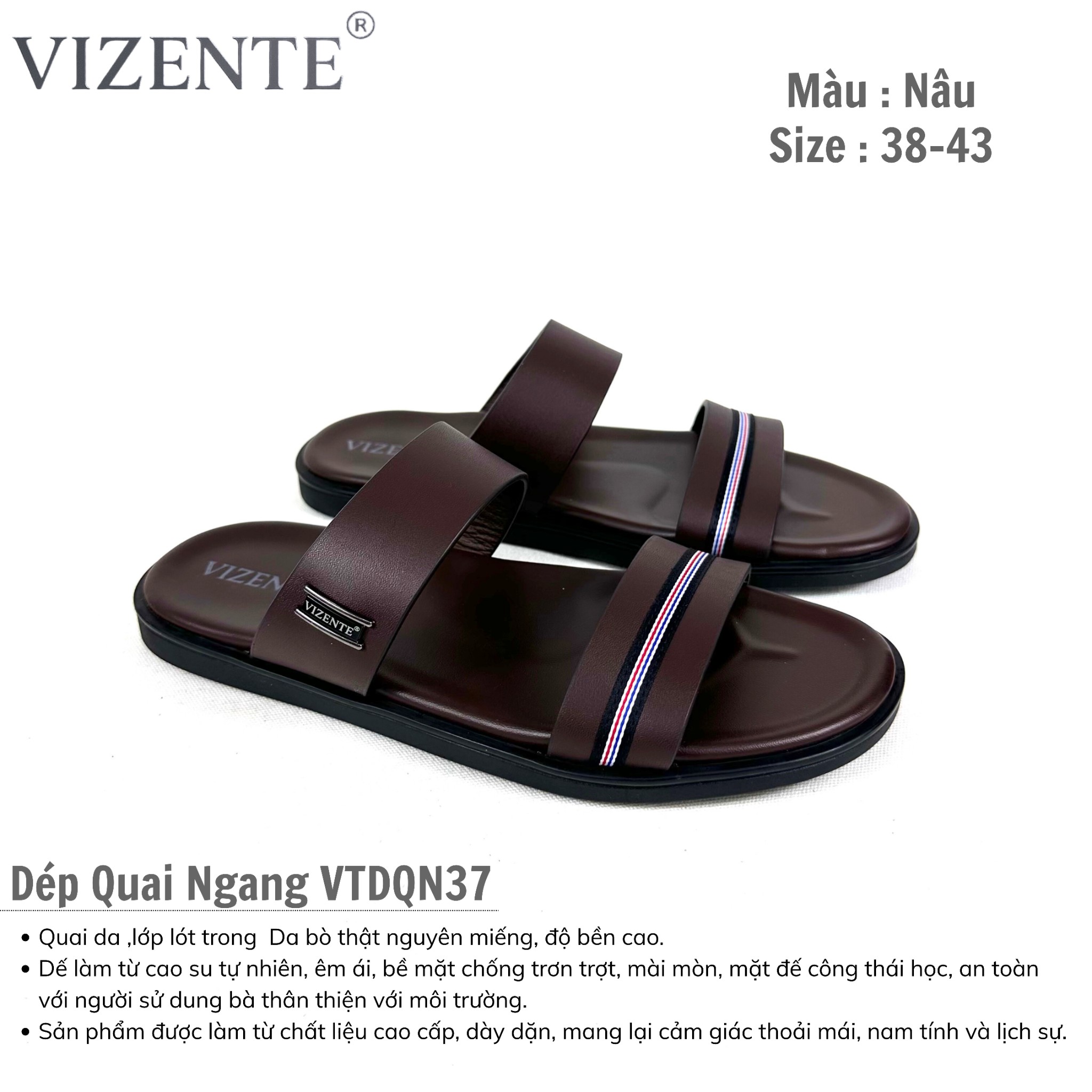 Dép Quai Ngang VT37