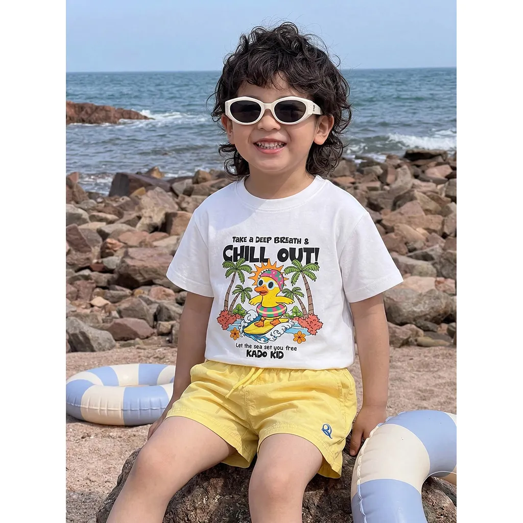 Áo thun bé trai bé gái hè biển Kado form rộng 3431_thumbnail_3