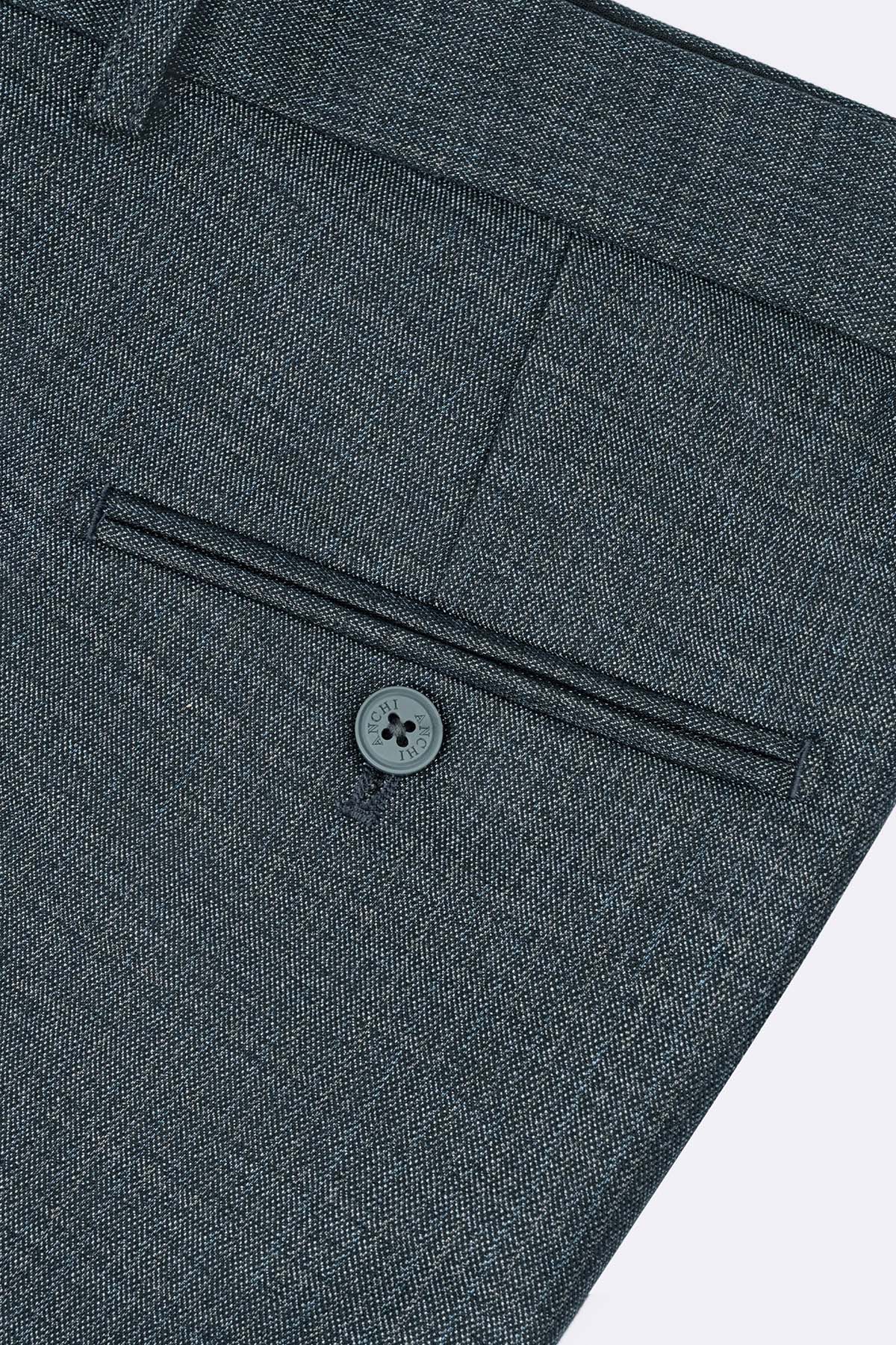 Quần Âu 1 Li Cạp Chun Ẩn Nam Trung Niên ANCHI Chất Liệu Cotton Viscose Cao Cấp Màu Đen_thumbnail_54