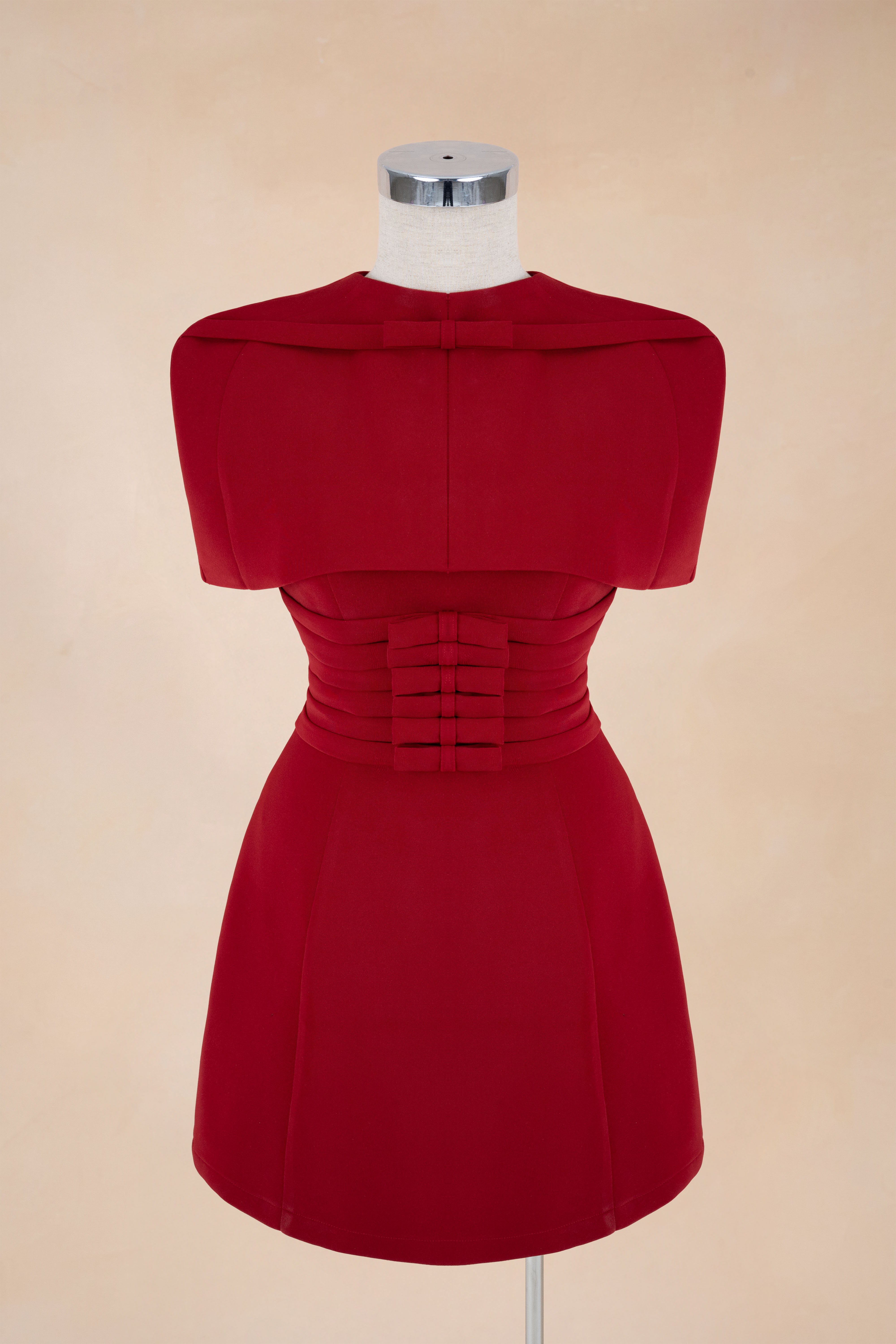 Đầm Trùm Vai Đính Nơ