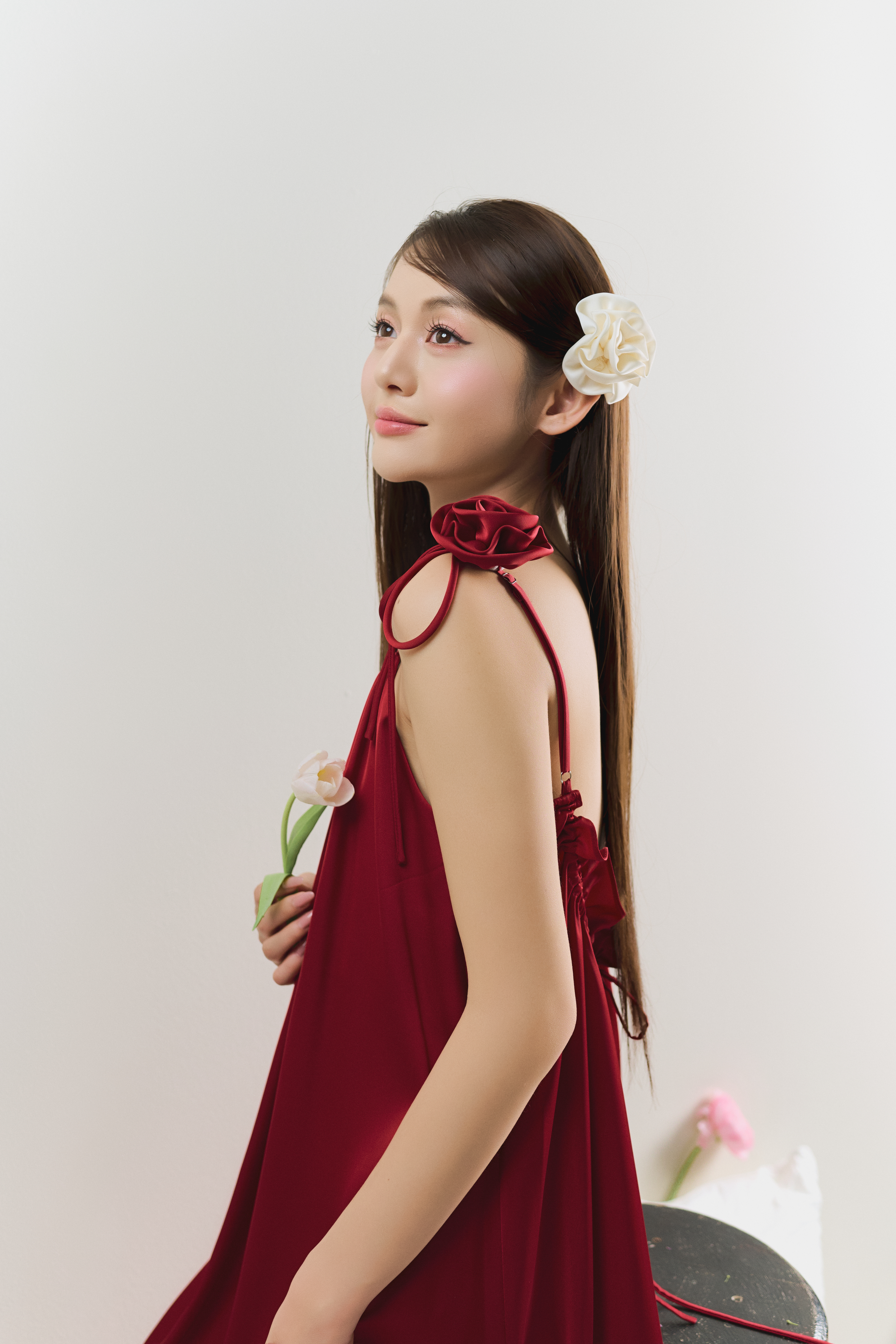 Váy lụa 2 dây dài V39_thumbnail_7