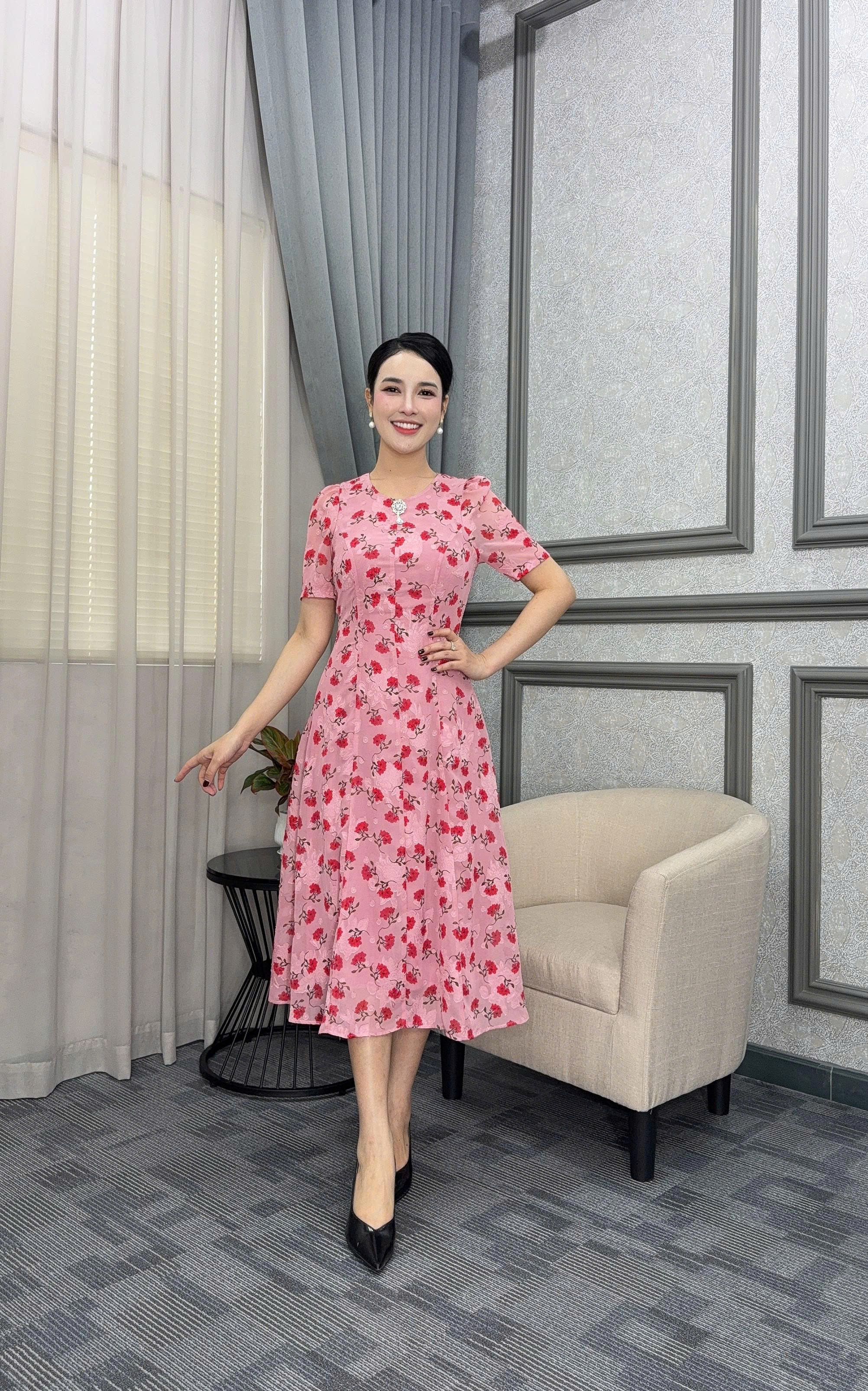 Đầm suông - Y1991 - Thương hiệu Zonbig