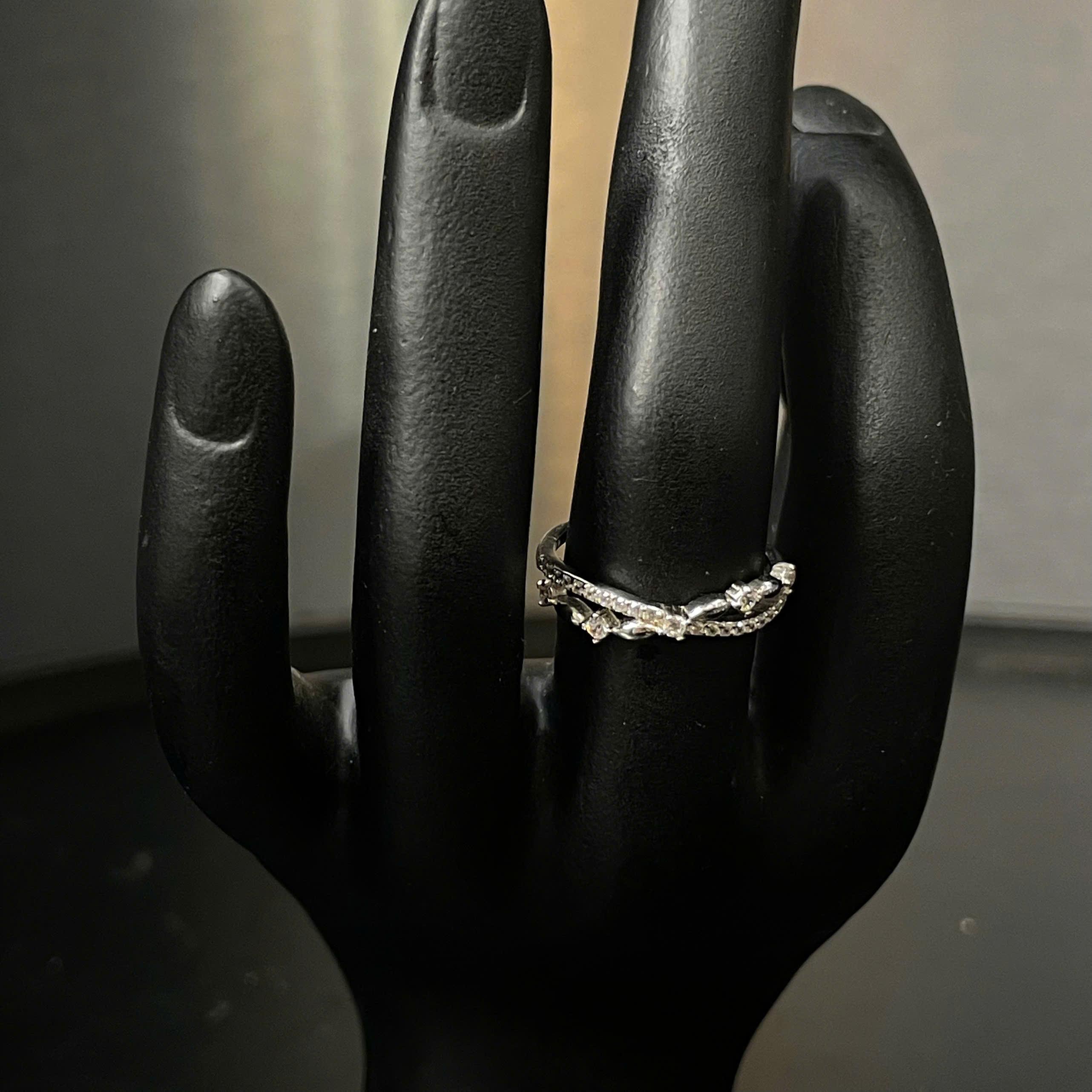 nhẫn bạc xi bạch kim hai thanh đan chéo kim cương size 7_thumbnail_3