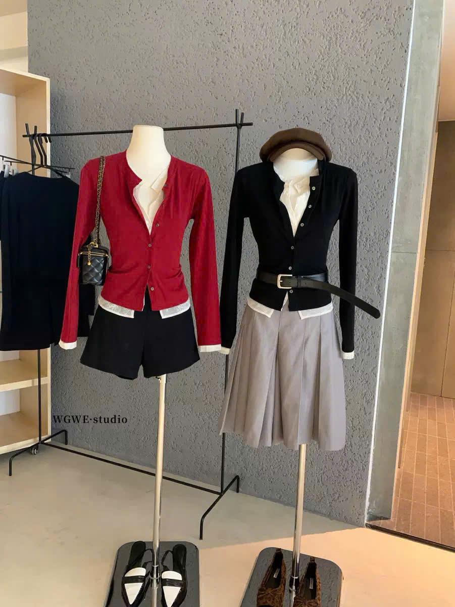 Áo tay dài phối ren đen_thumbnail_10