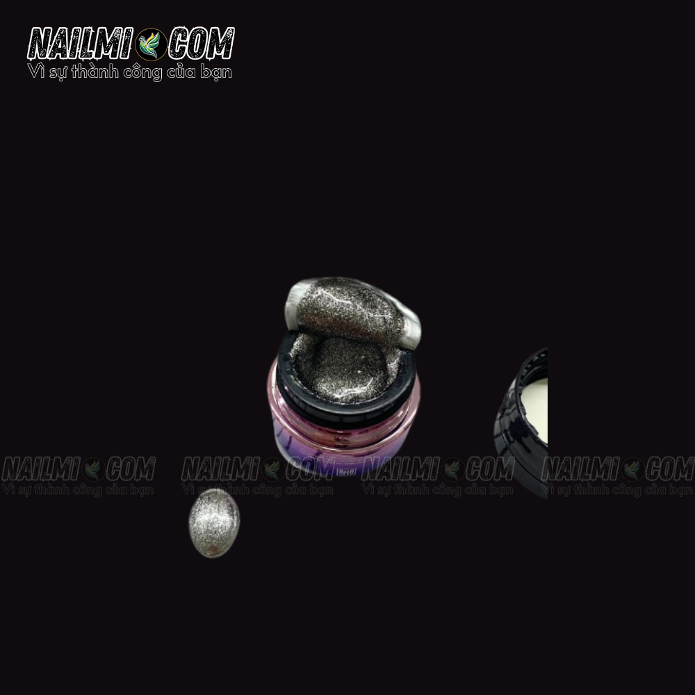 Gel Nhũ viền -  ánh bạc sẫm - 603 - Barbie Mirage_thumbnail_2
