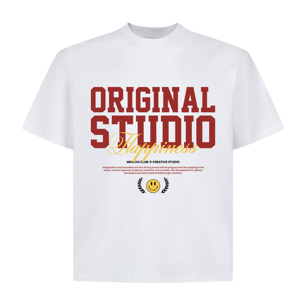 Áo phông nam local brand form boxy 2082 Miucho Club vải cotton 2c 250gsm cổ tròn in typography_thumbnail_11