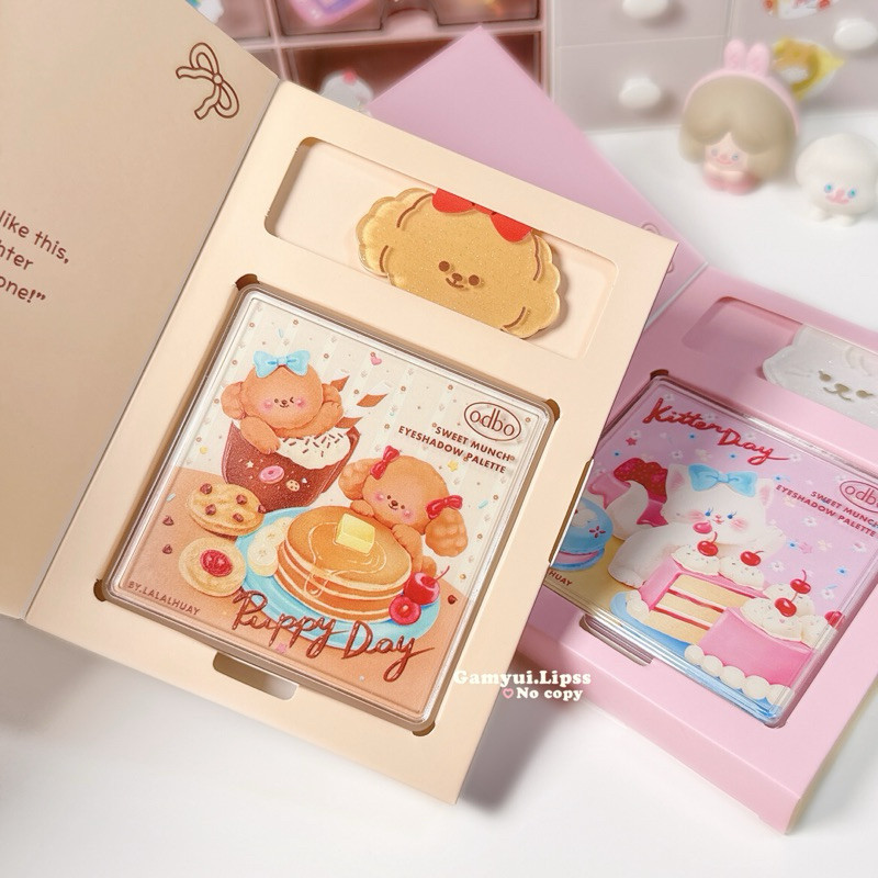 [ODBO] Bảng phấn mắt 9 ô Odbo Sweet Munch Puppy Kitten (OD2024)