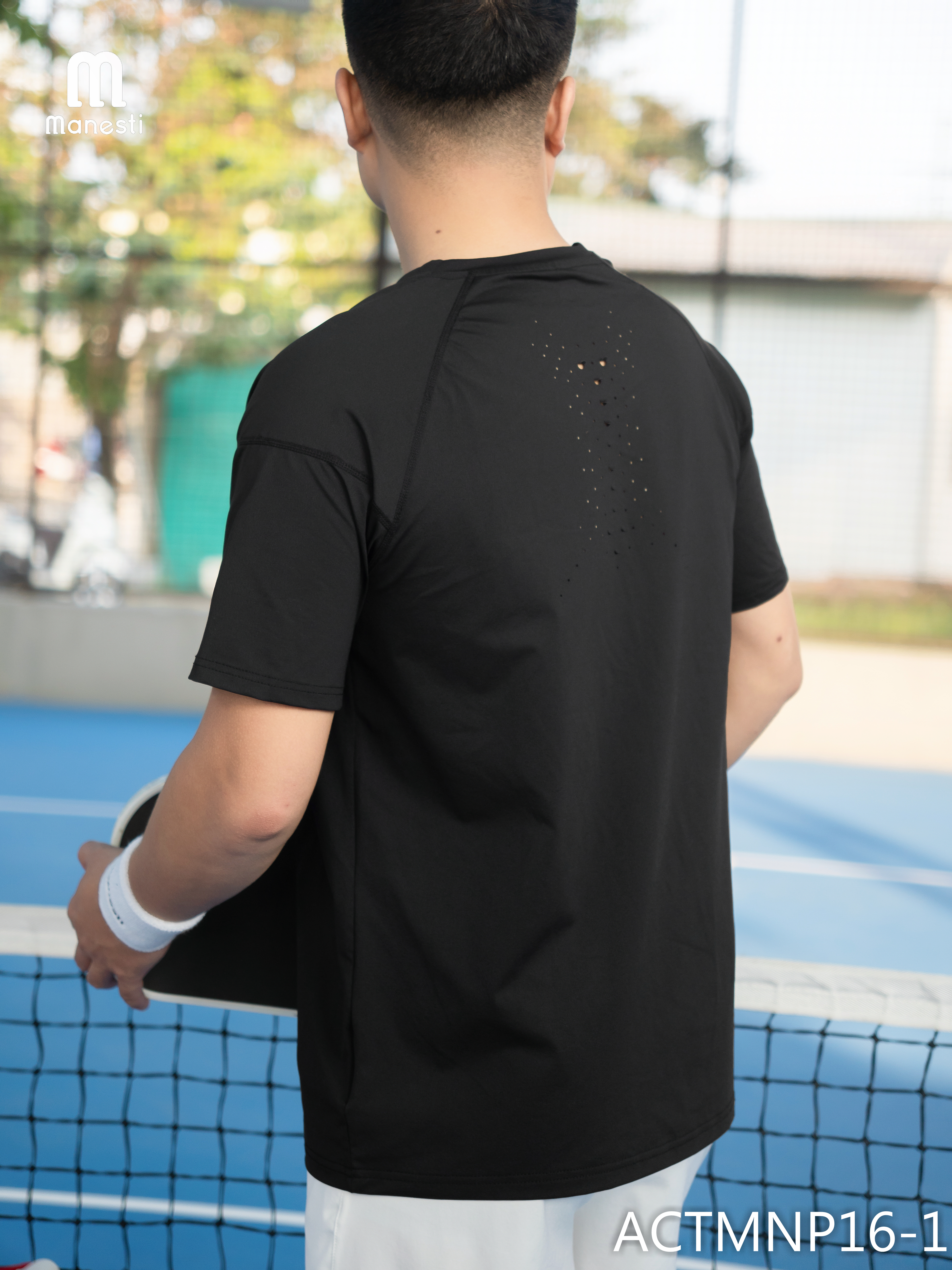 Áo thun thể thao nam chơi Pickleball/Tennis CoolVent Manesti_thumbnail_12