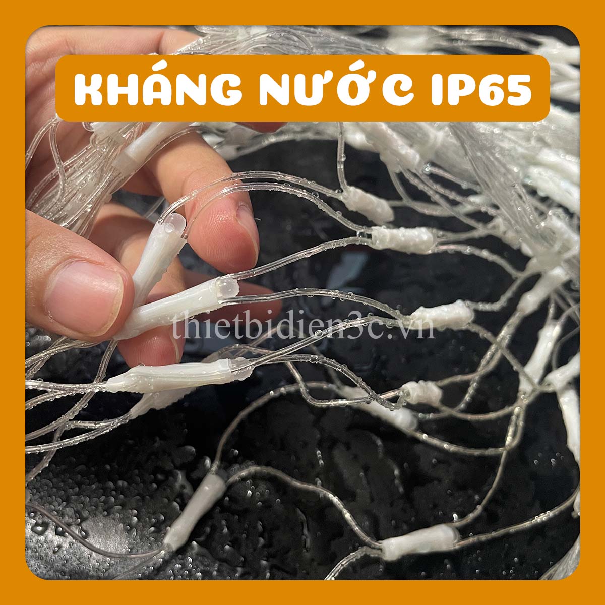LED Đuôi Công Trang Trí Sự kiện trong nhà ngoài trời 8 chế độ nháy có kháng nước bền bỉ_thumbnail_5