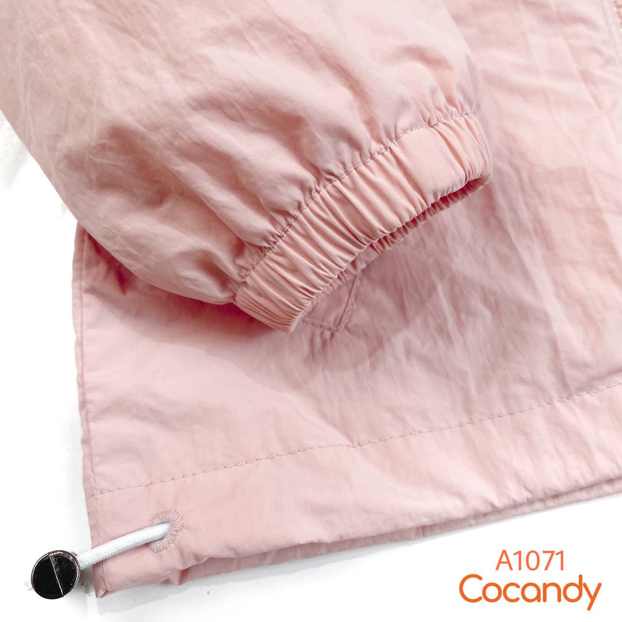 Áo khoác gió HỒNG có mũ_thumbnail_1