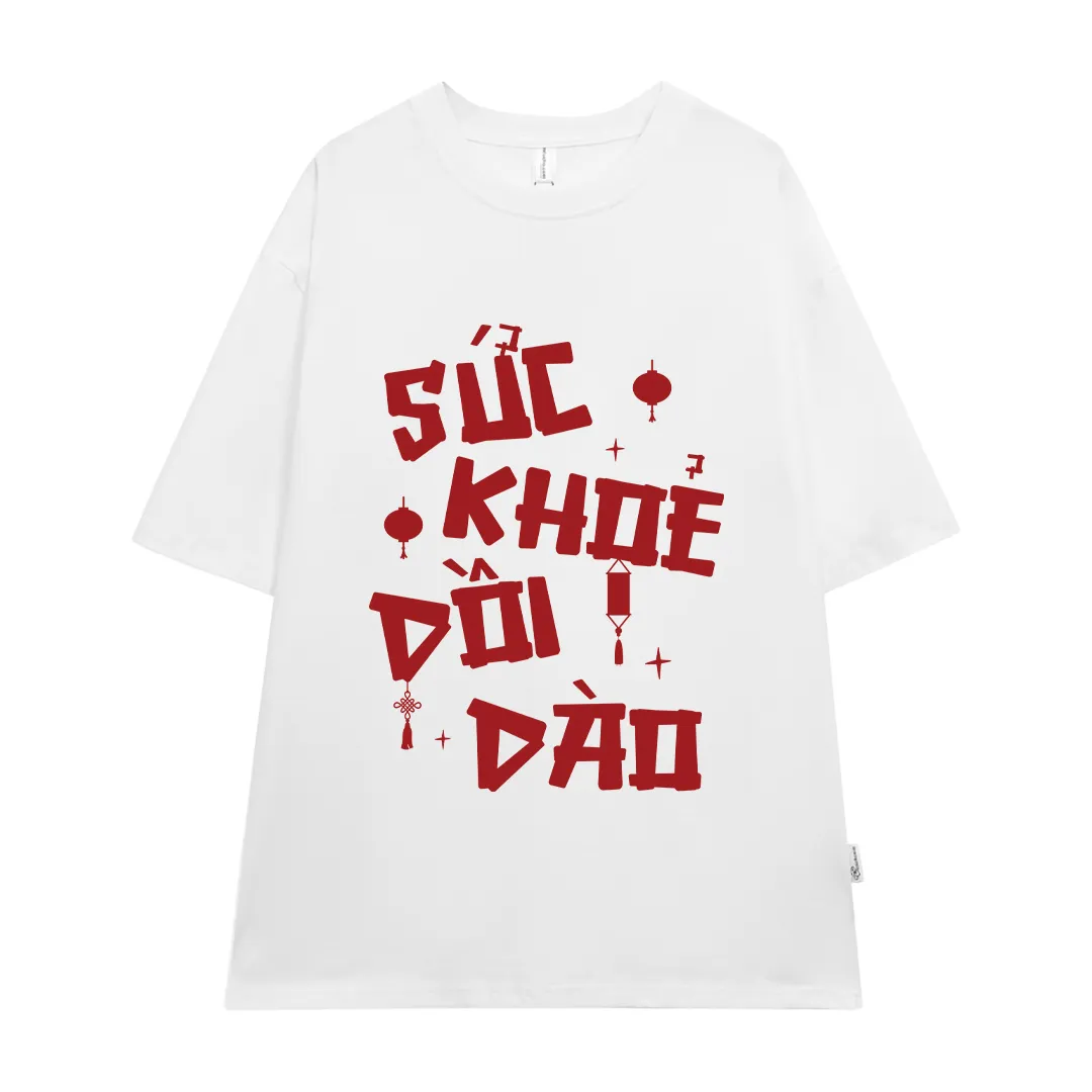 Áo thun nữ form rộng Miucho chất vải co giãn thoải mái thoáng mát lời chúc ngày tết 2879_thumbnail_0