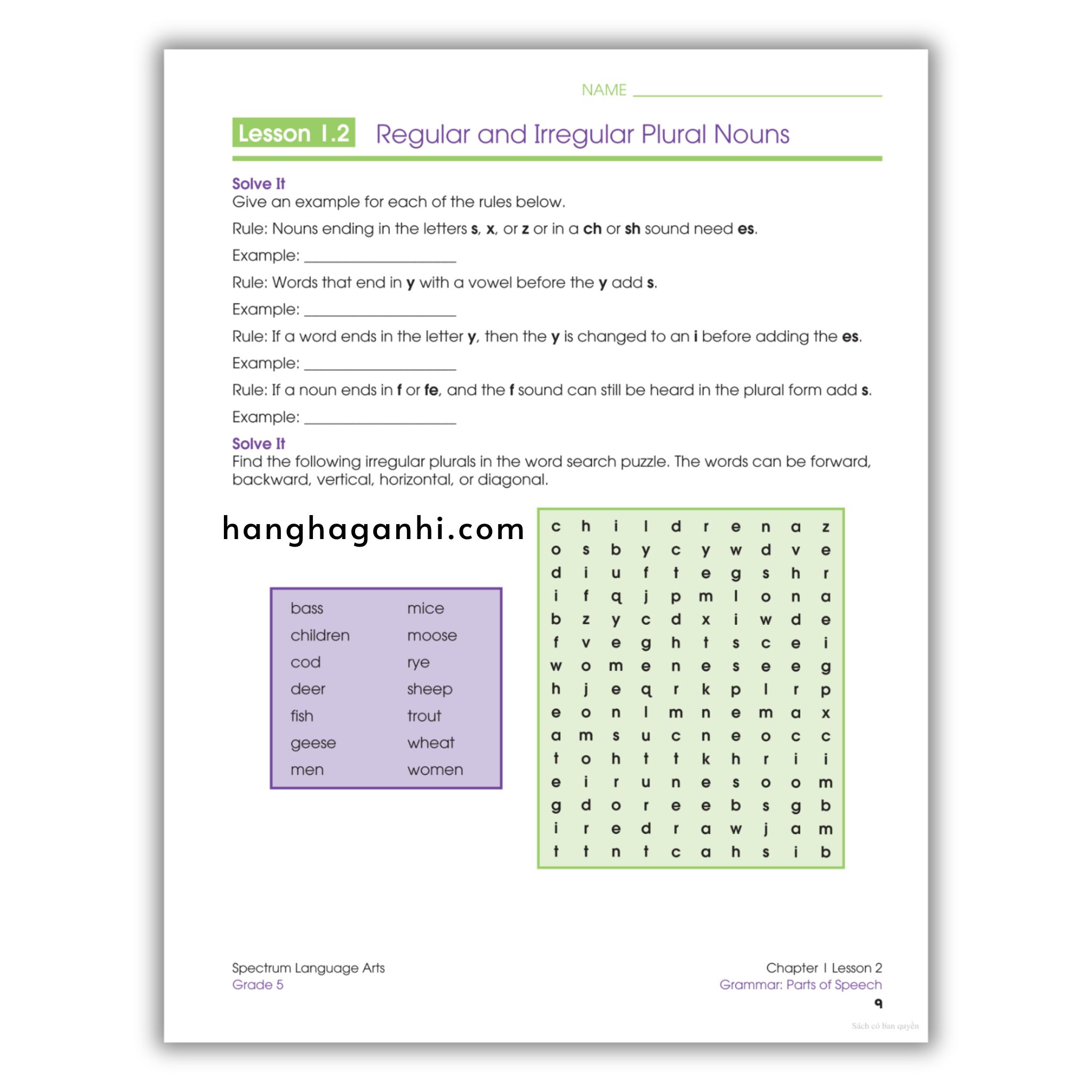 Sách Spectrum Language Arts Workbook Grade 5_thumbnail_17