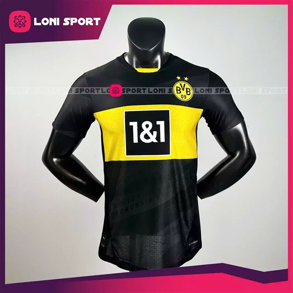 Áo Dortmund sân khách đen 24/25 SF