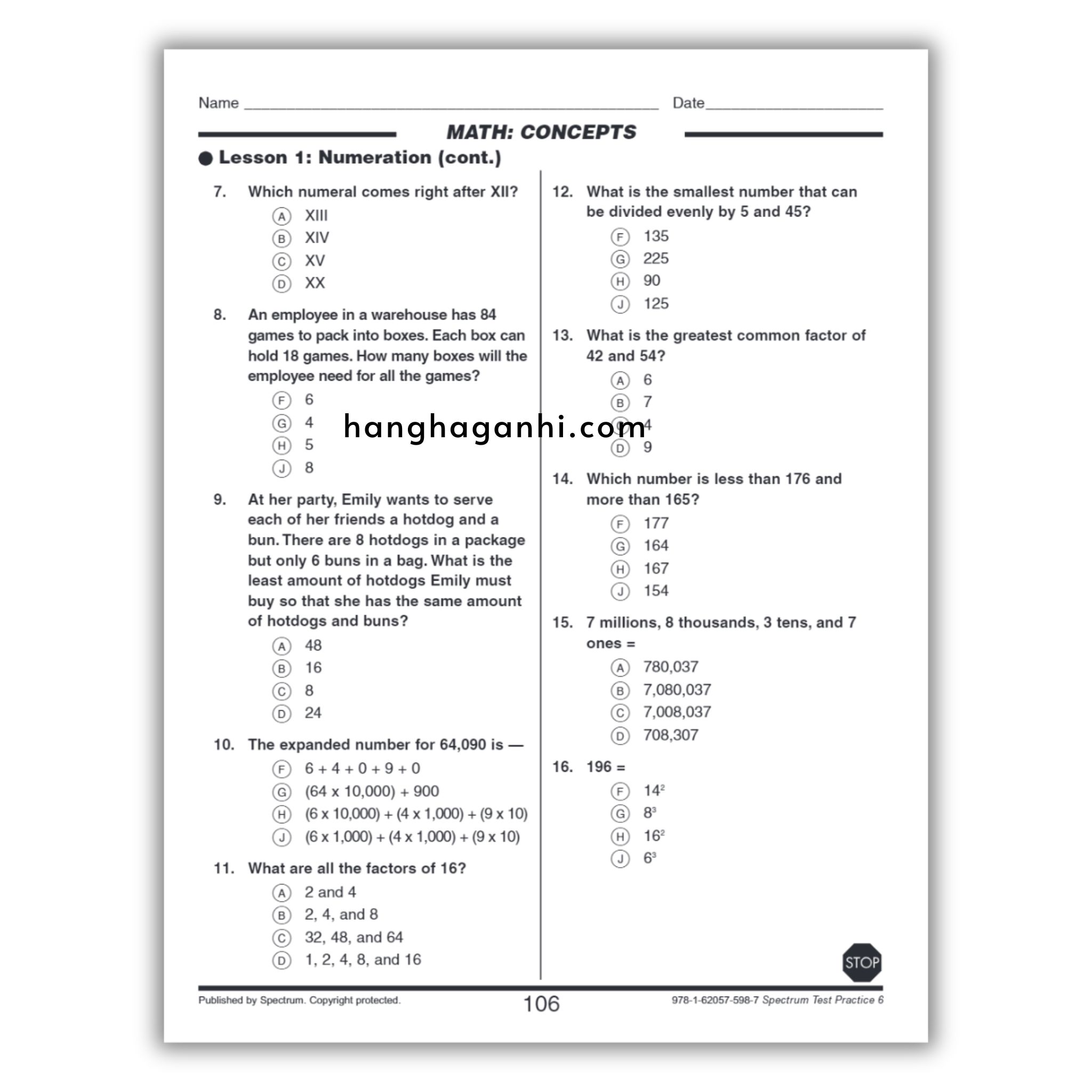 Sách Spectrum Test Practice Workbook Grade 6_thumbnail_7