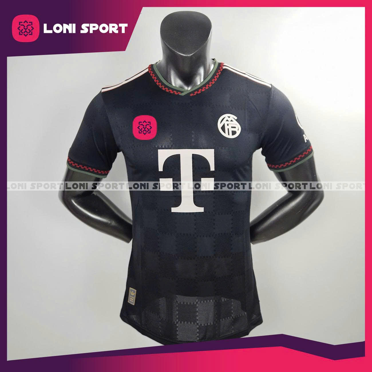 Áo Bayern Munich 3rd đen mùa giải 25/26 - SF