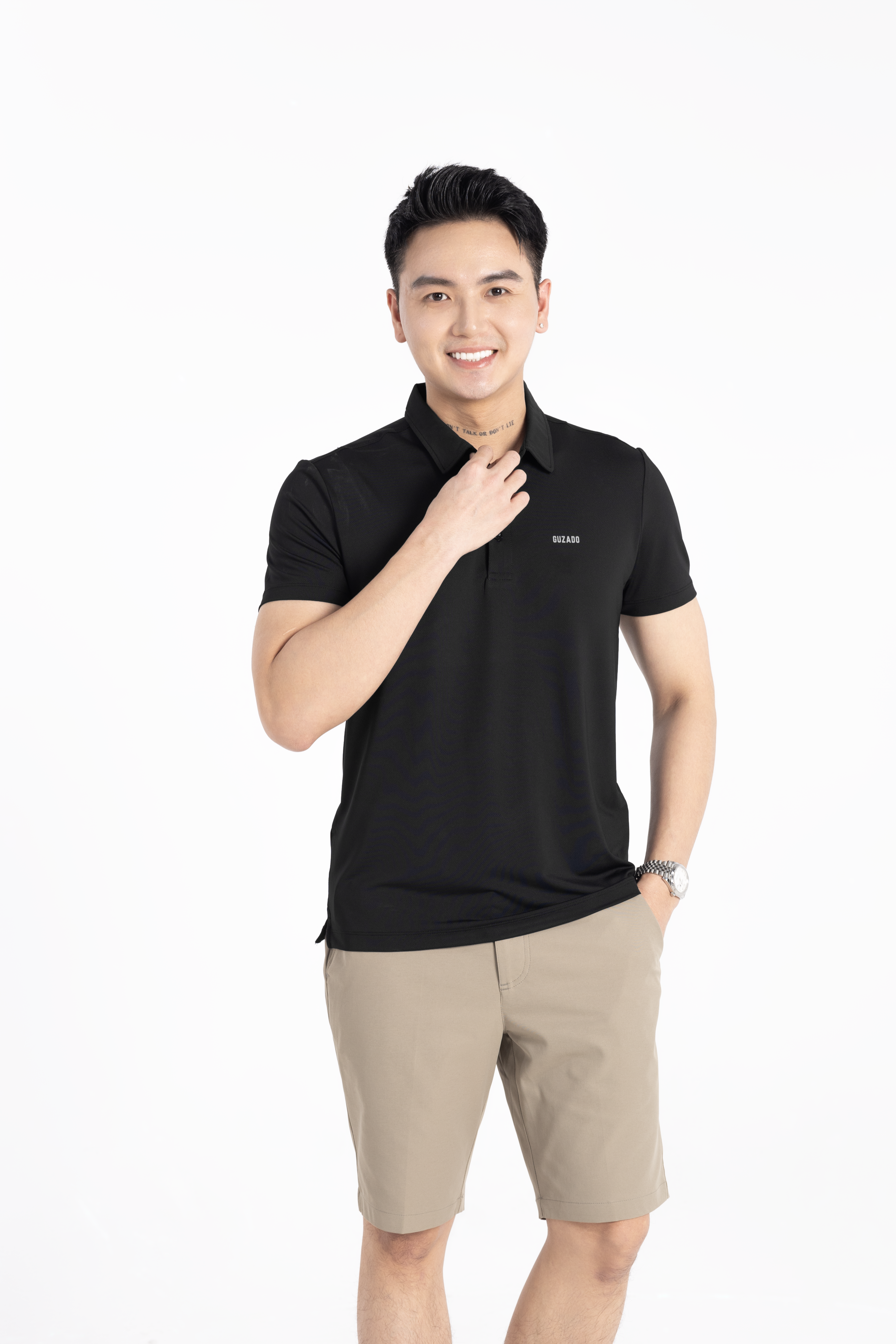 Áo Polo Nam Guzado Cổ Bẻ Coolmax Co giãn thoải mái GPL2501_thumbnail_8