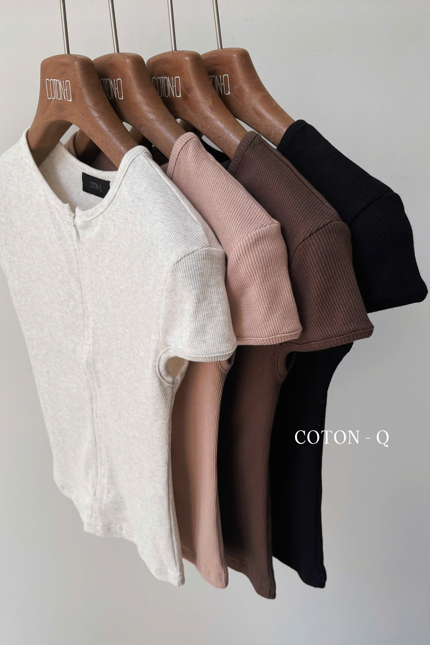 Set 2 áo thun gân khóa kéo ( NGẪU NHIÊN )_thumbnail_4