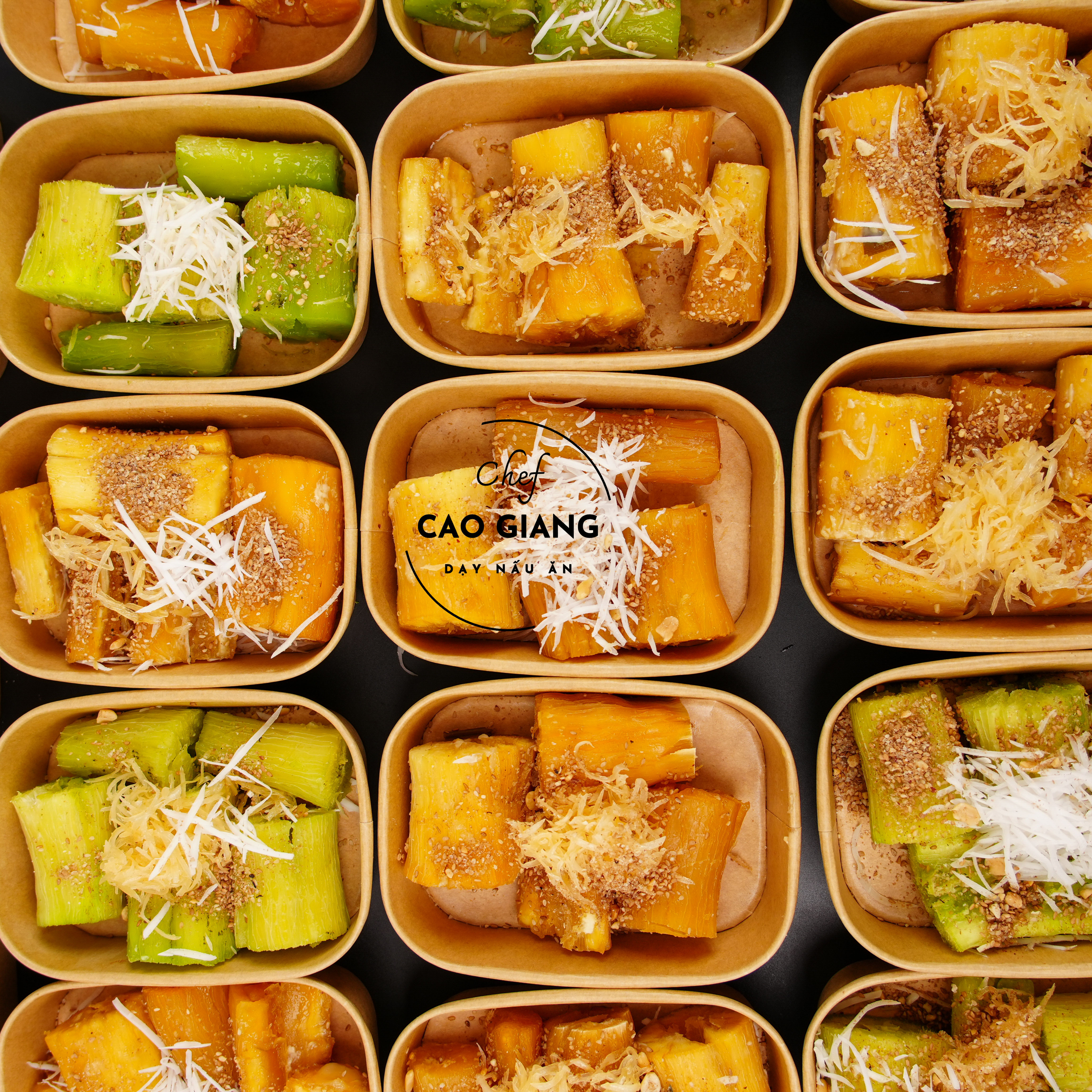 Lớp Sắn Om Cốt Dừa Lá Nếp