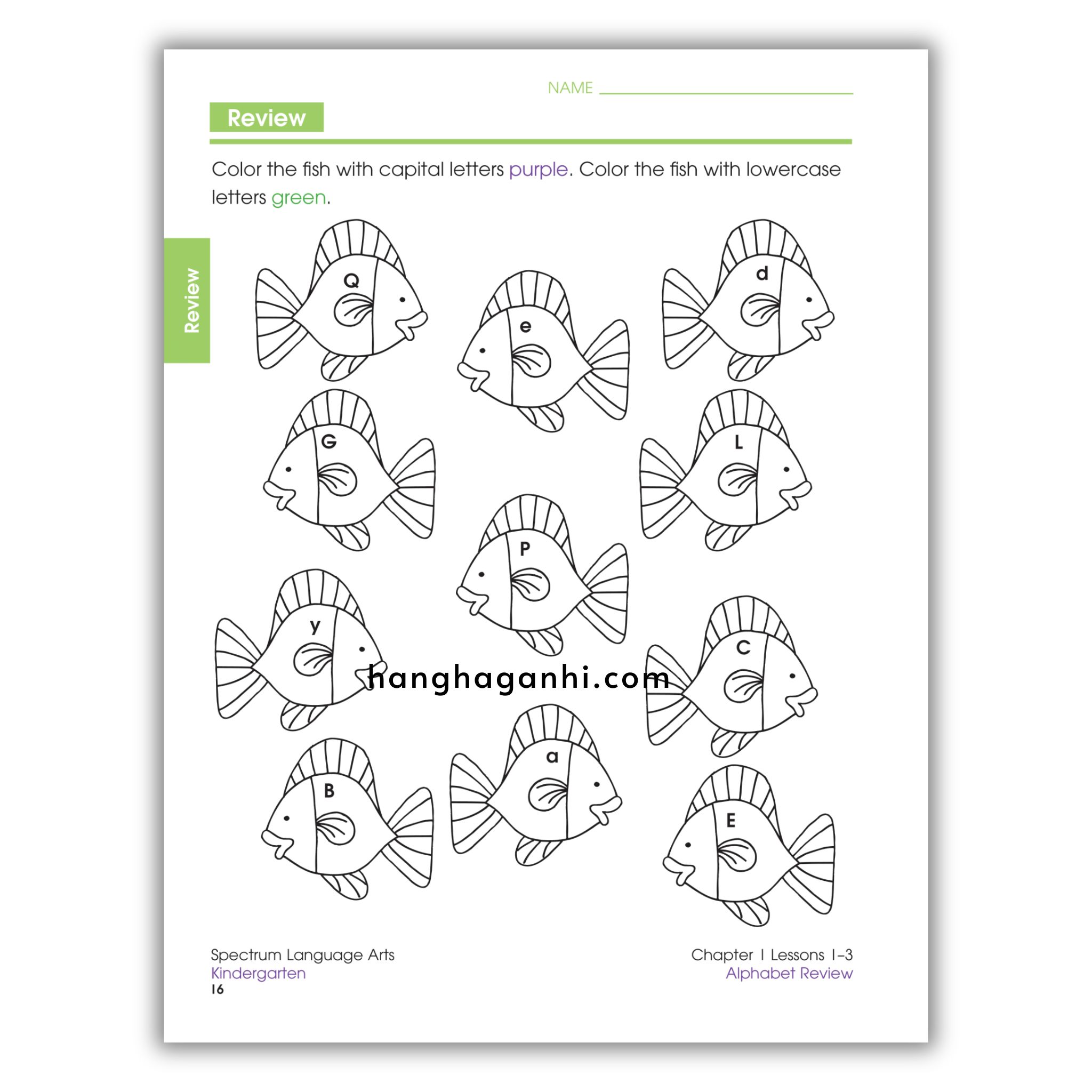 Sách Spectrum Language Arts Workbook Grade K_thumbnail_6