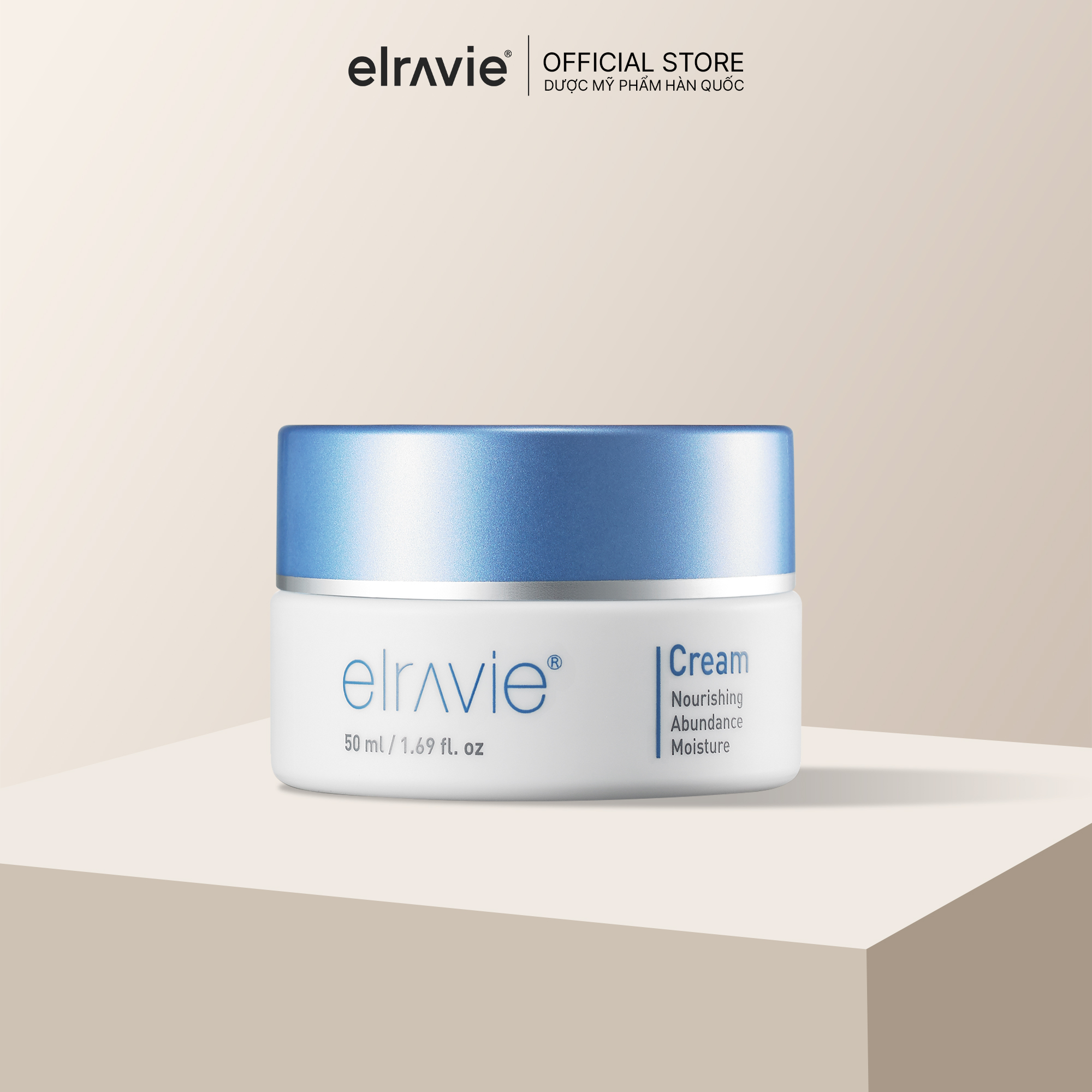 Kem Dưỡng Da Cấp Ẩm & Giảm Nếp Nhăn Elravie Intensive Barrier Crem 50ml