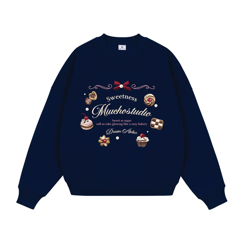 Áo Sweater nữ form boxy Miucho vải nỉ 2 da thoáng mát thấm hút tốt Giáng Sinh in mix 2846_thumbnail_11