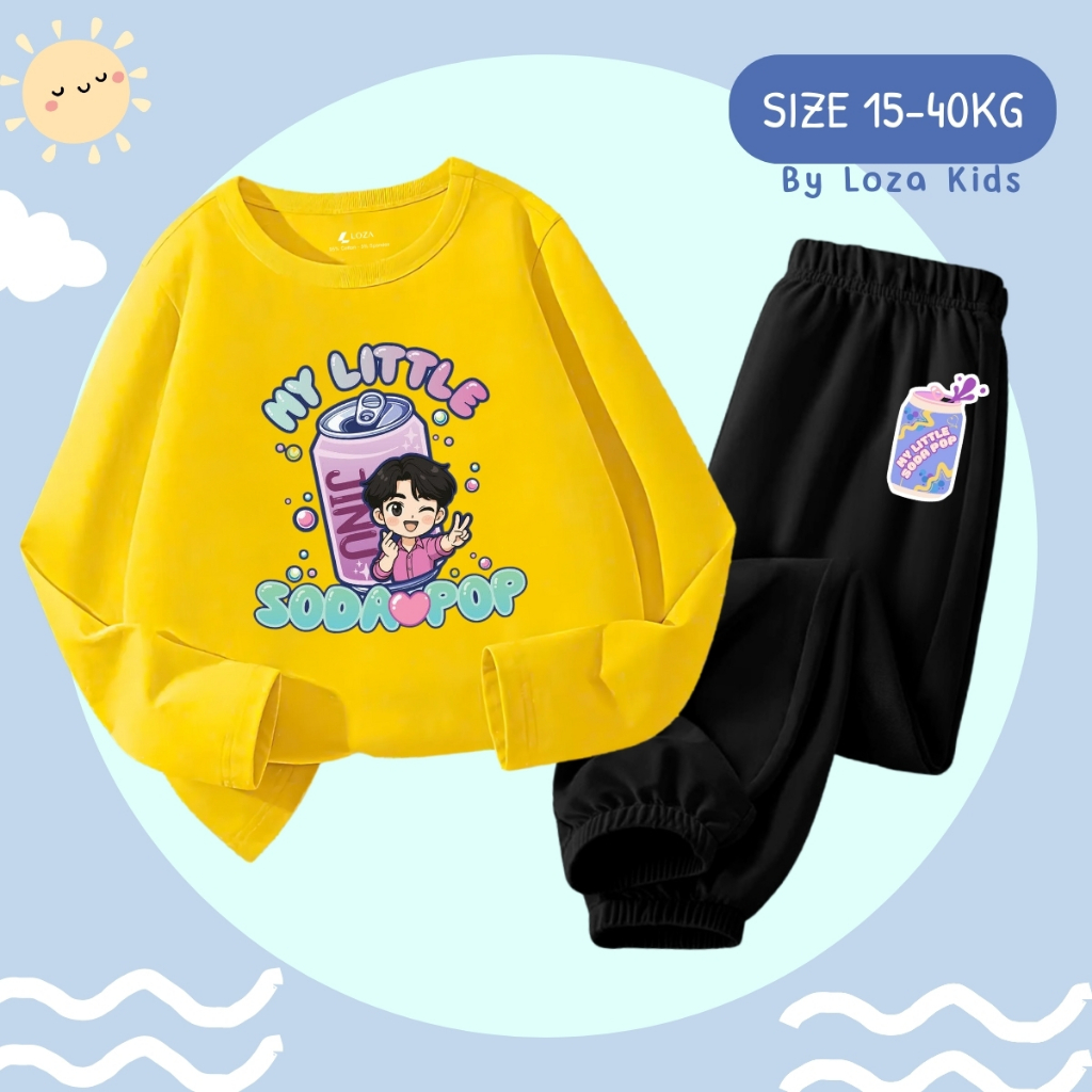 Bộ Thu - Đông bé trai in chữ SODA POP  - Loza Kids BW454_thumbnail_6