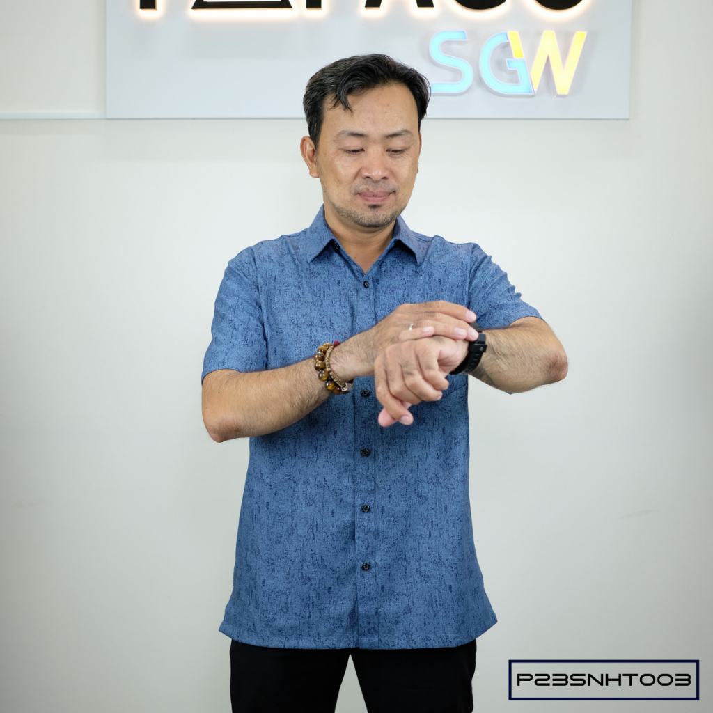 Áo sơ mi nam trung niên lai ngang PAPAGO vải xô đũi in họa tiết - P23SNHT003_thumbnail_8